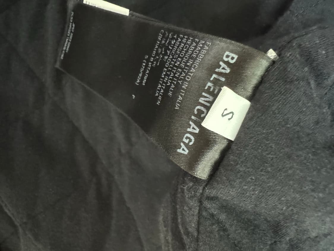 [S] 발렌시아가 블리치드 후드셔츠 상품이미지7