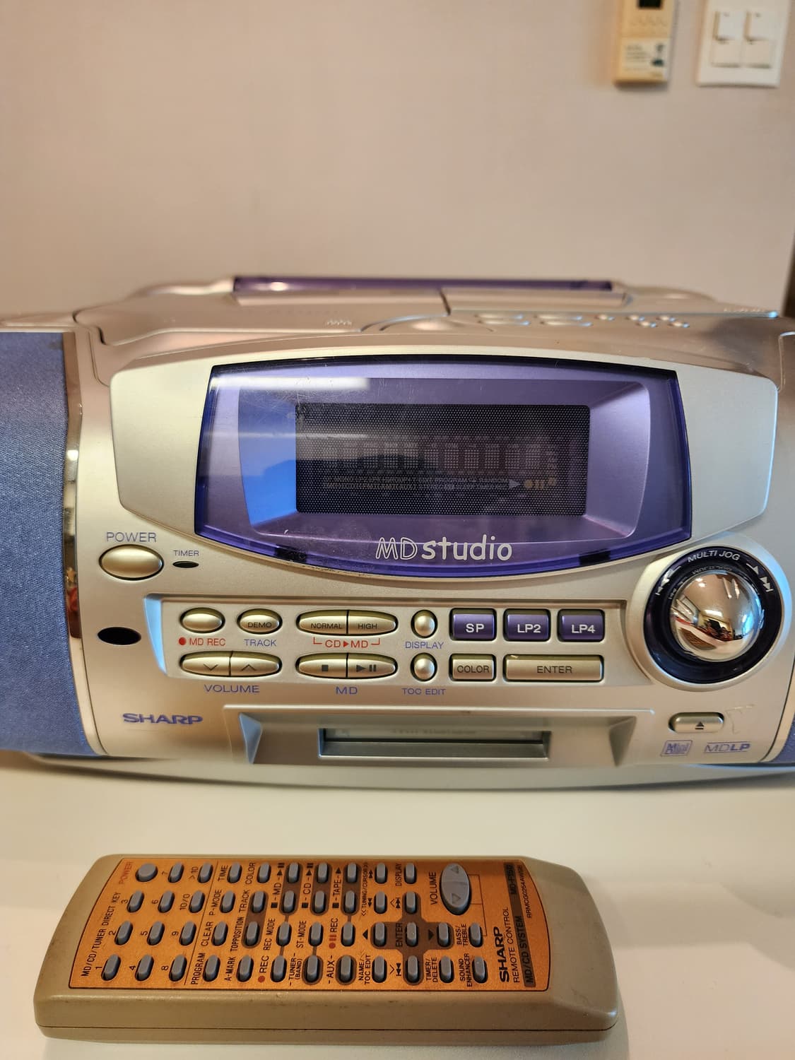 일본 샤프 MD STUDIO MD-F150 거의 새제품 상품이미지4