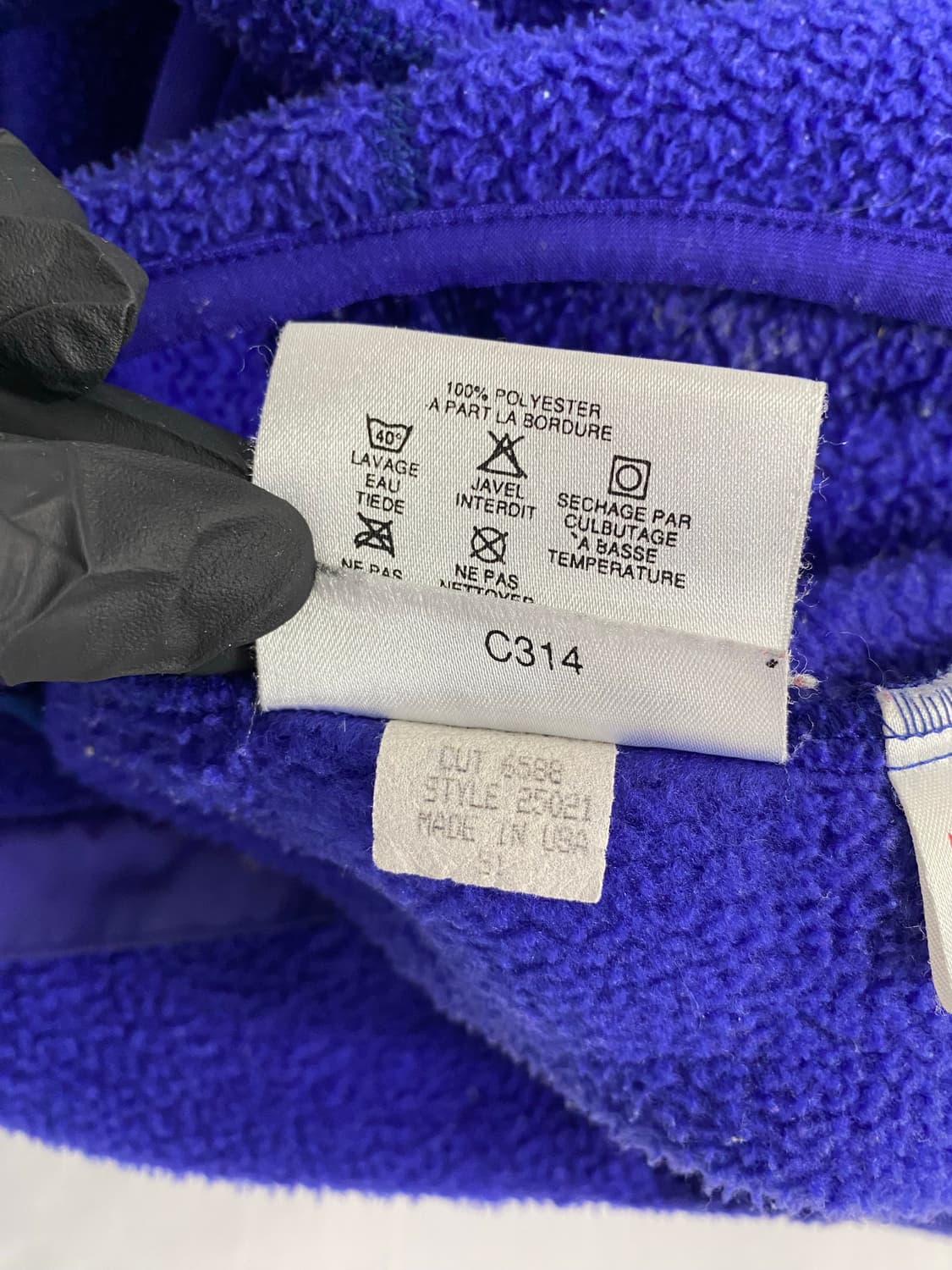 파타고니아 90s USA 플리스 집업 자켓 XL 상품이미지6