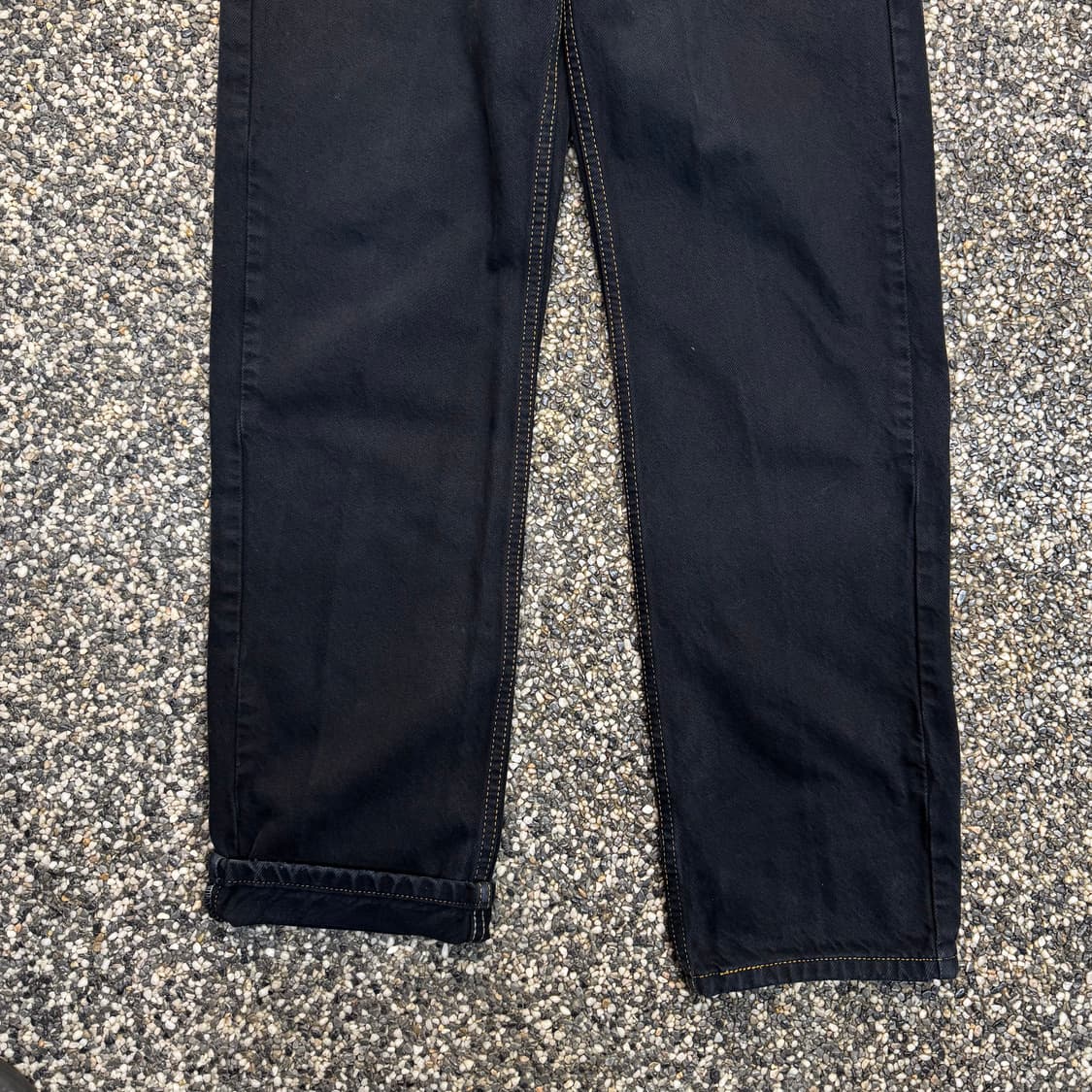 90s 리바이스 550 오렌지탭 블랙진 (32)   상품이미지2