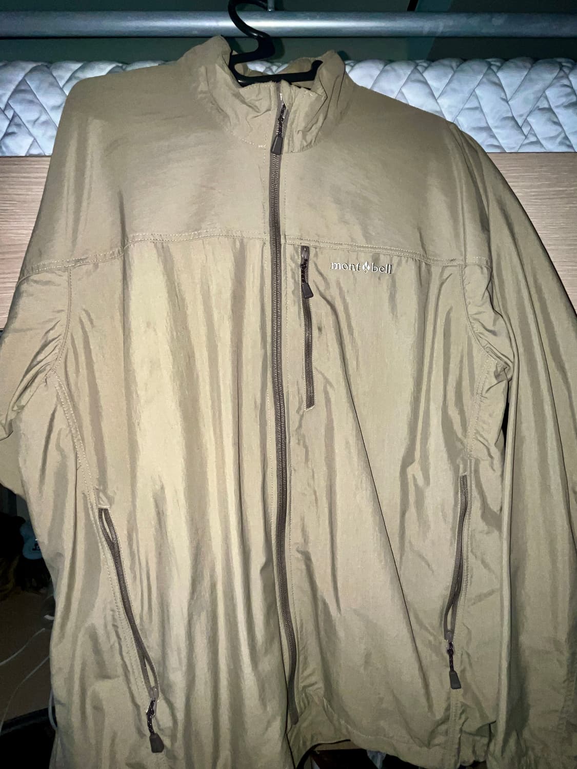 Montbell 베이지 쉘 자켓 L 상품이미지5