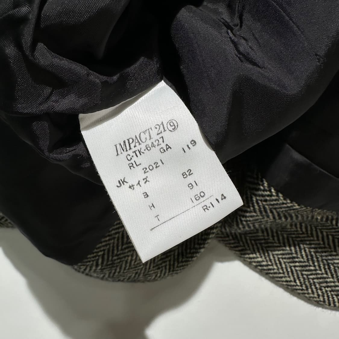 랄프로렌 헤링본 싱글 블레이저 상품이미지6