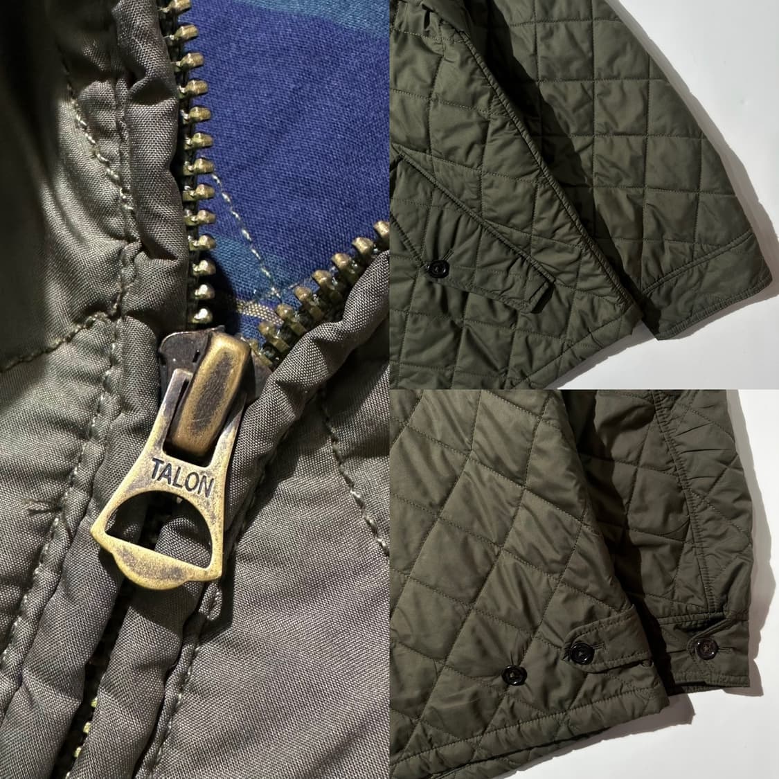 폴로 랄프로렌 바라쿠타 퀼팅 헤링턴 블루종 자켓 상품이미지7