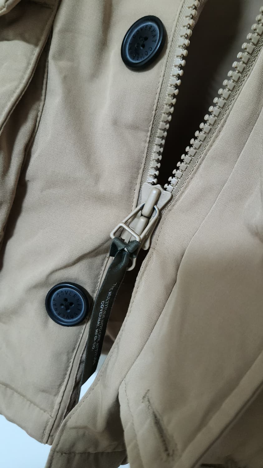 # 겨울파카의 대명사 N-3B 커버낫 남성 후드 구스다운 패딩 급처 상품이미지8