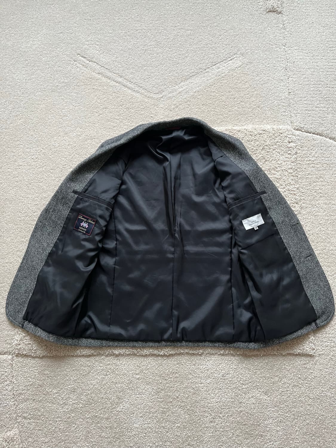 므씨유니콜 문트위드 울 헤링본 사파리 자켓 (95-100) 상품이미지5