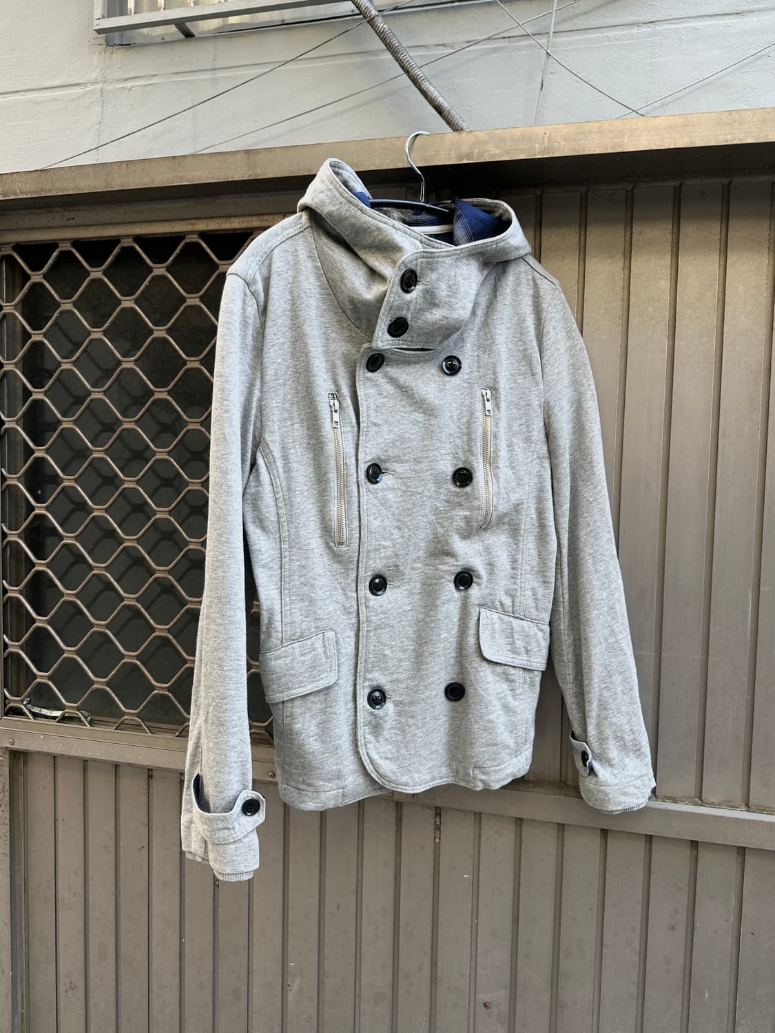 Ships jet blue double buttoned cotton  상품이미지2