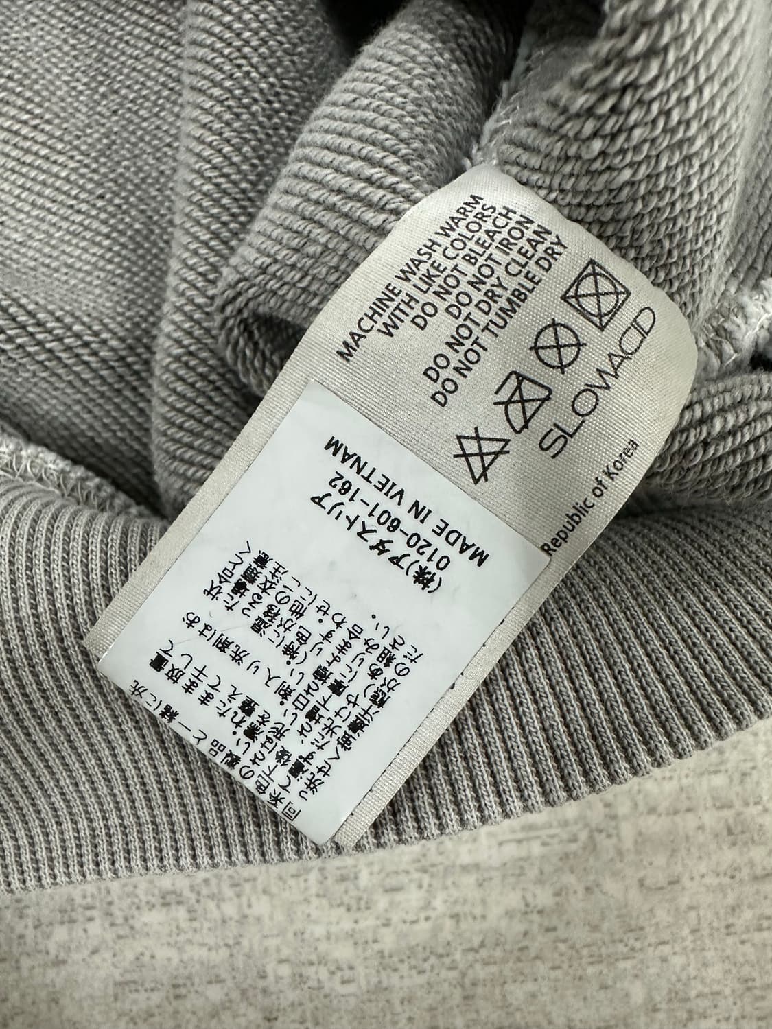 슬로우애씨드 오버 맨투맨  상품이미지6