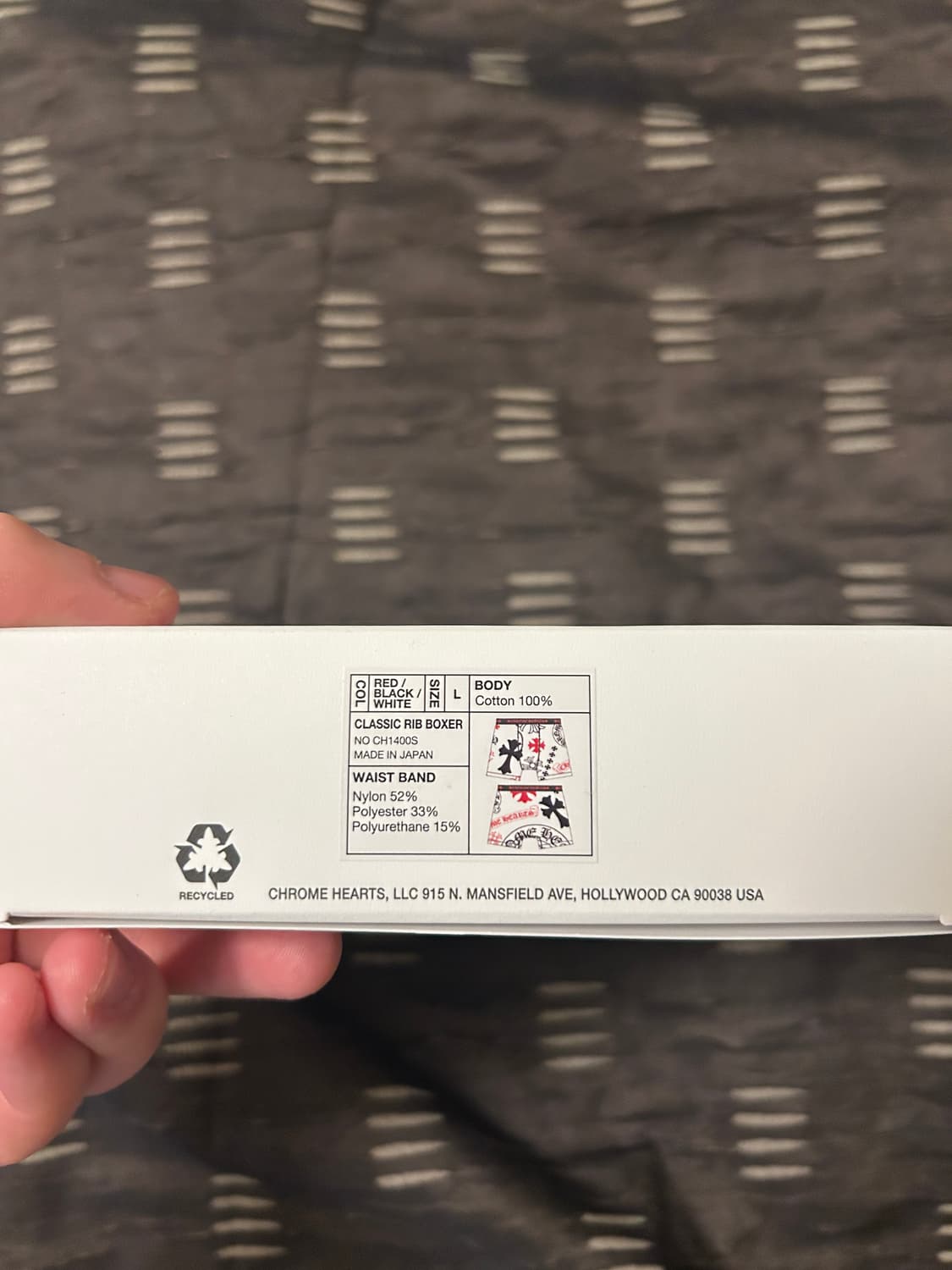 크롬하츠 복서, 팬티, 언더웨어 블랙,화이트 l 상품이미지2