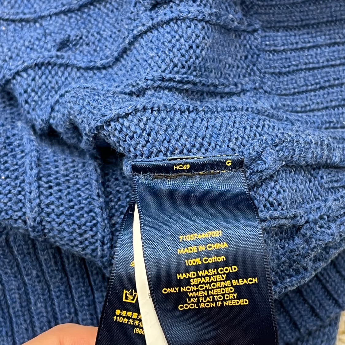 폴로 랄프로렌 울니트 r2429 상품이미지6