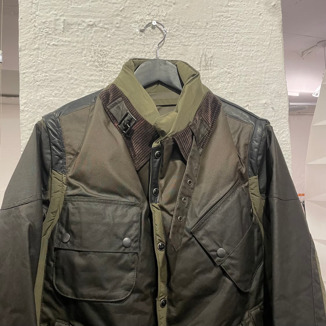 미하라 야스히로 패치워크 패딩 자켓 상품이미지3