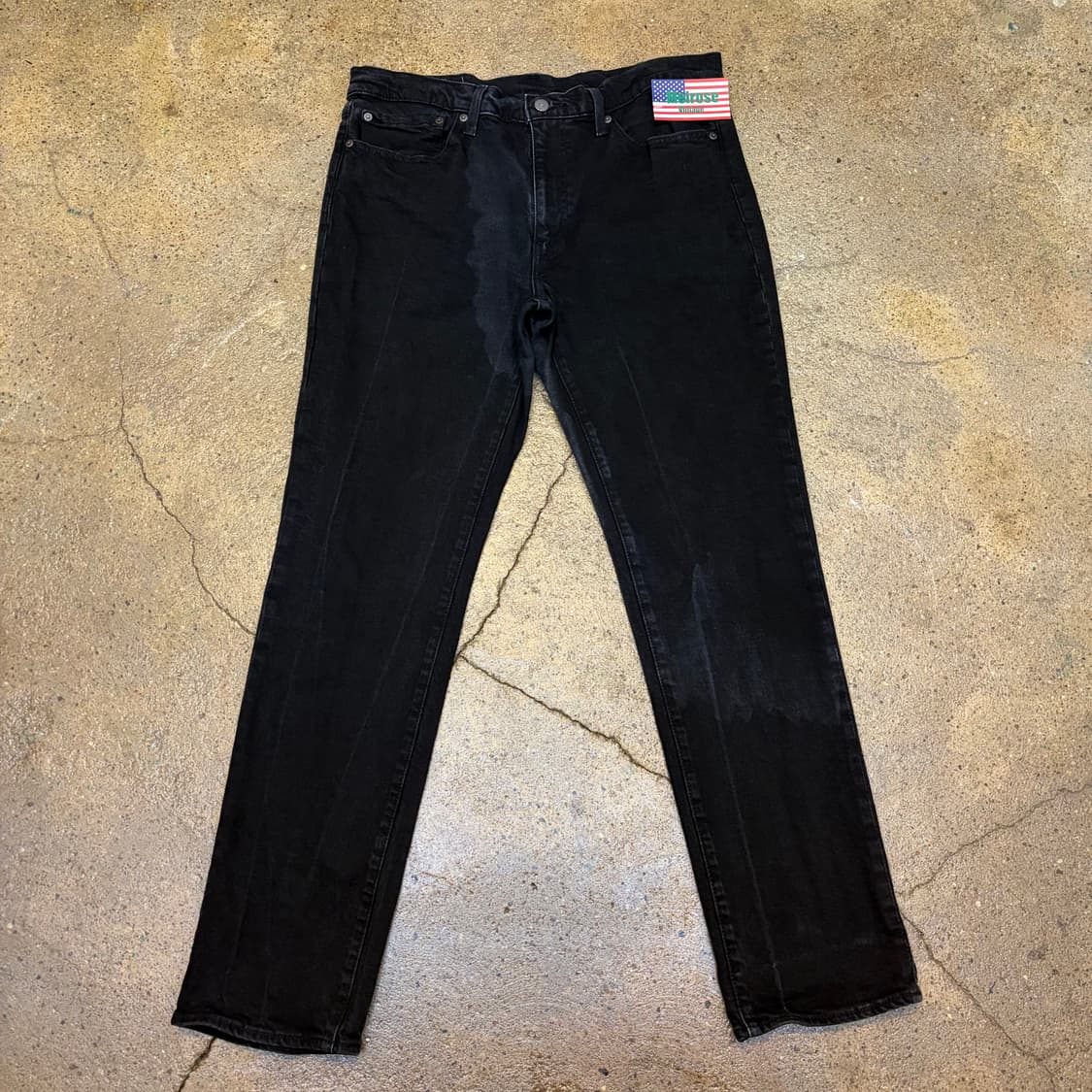 미국 빈티지 리바이스 511 스판 블랙진 흑청 청바지 상품이미지1