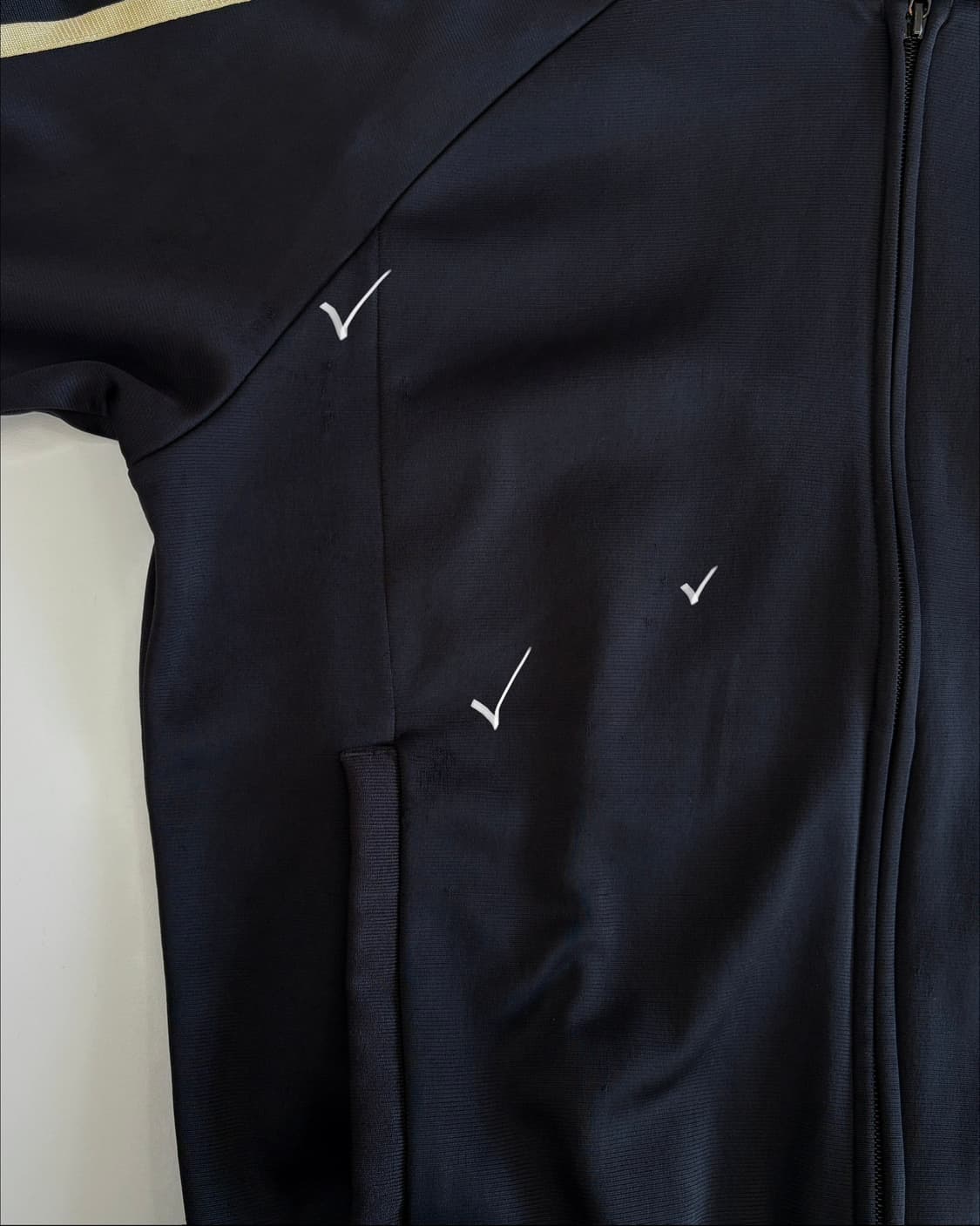 [L]아디다스 트레포일 슈퍼스타 검골 골드 트랙탑 져지 상품이미지9