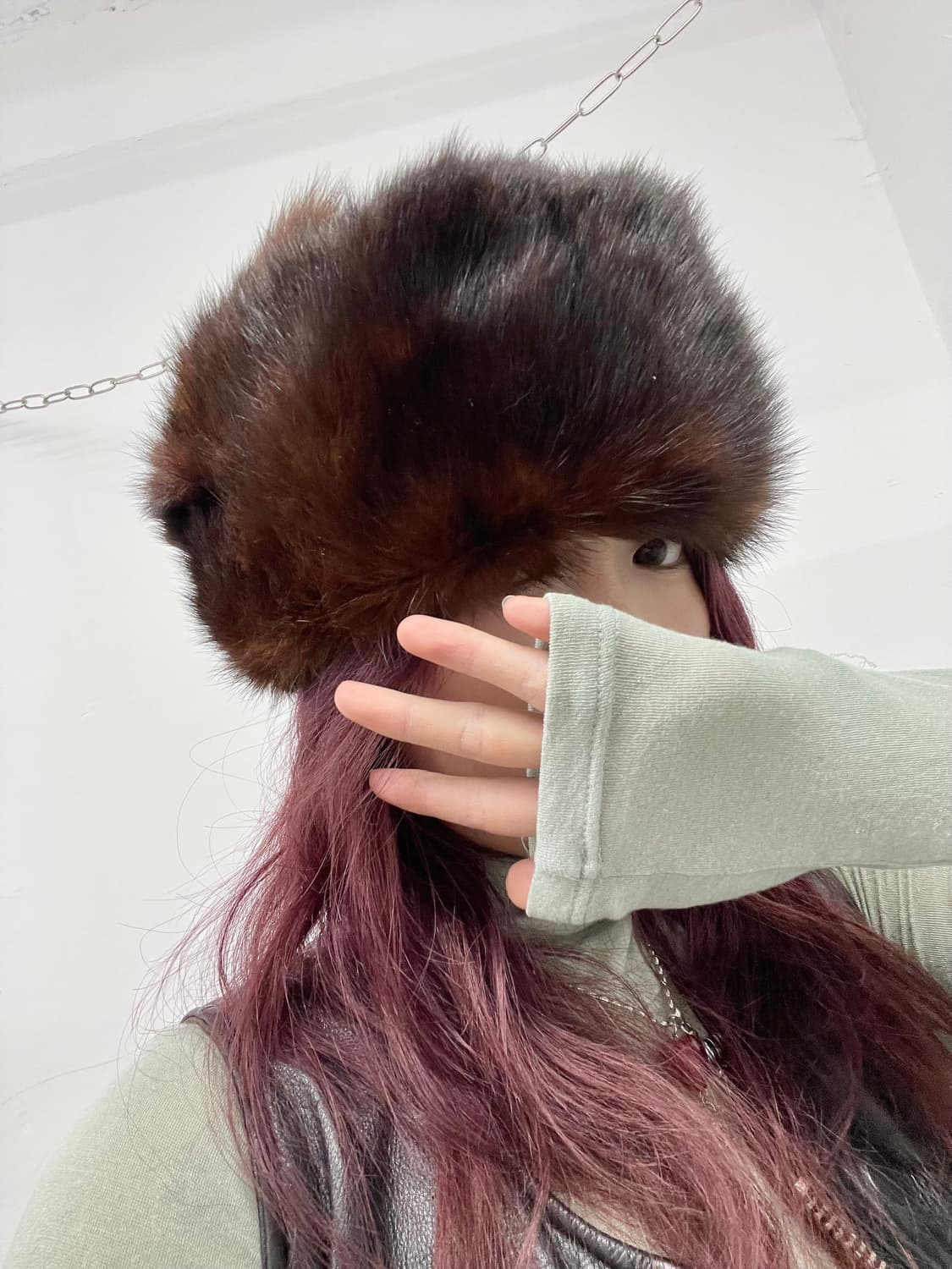 밍크 러시안 트루퍼 햇 상품이미지4