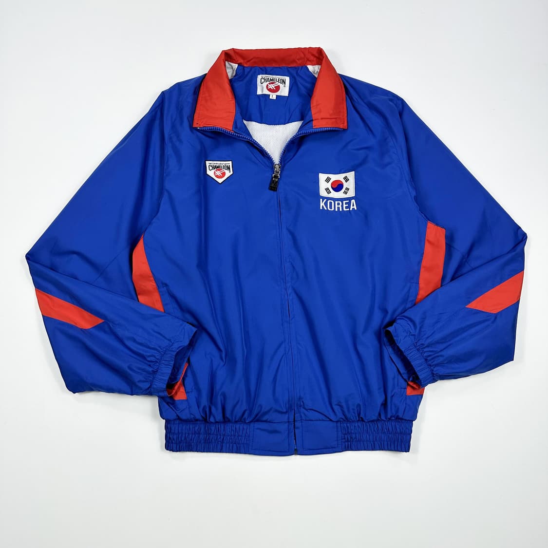 90s 카멜레온 야구 국대 바람막이 점퍼 L 상품이미지1