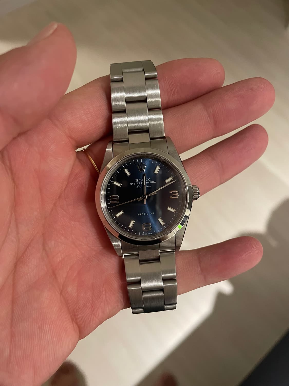 Rolex air king 14000M 로렉스 청판 369 다이얼 상품이미지7