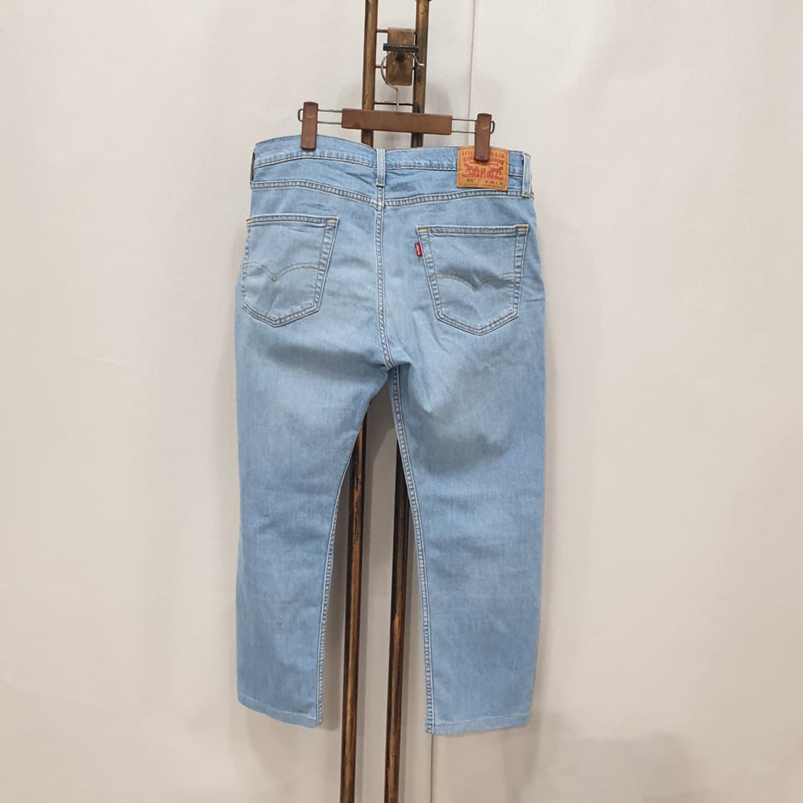 리바이스 502 레귤러 테이퍼드 청바지 34 상품이미지2