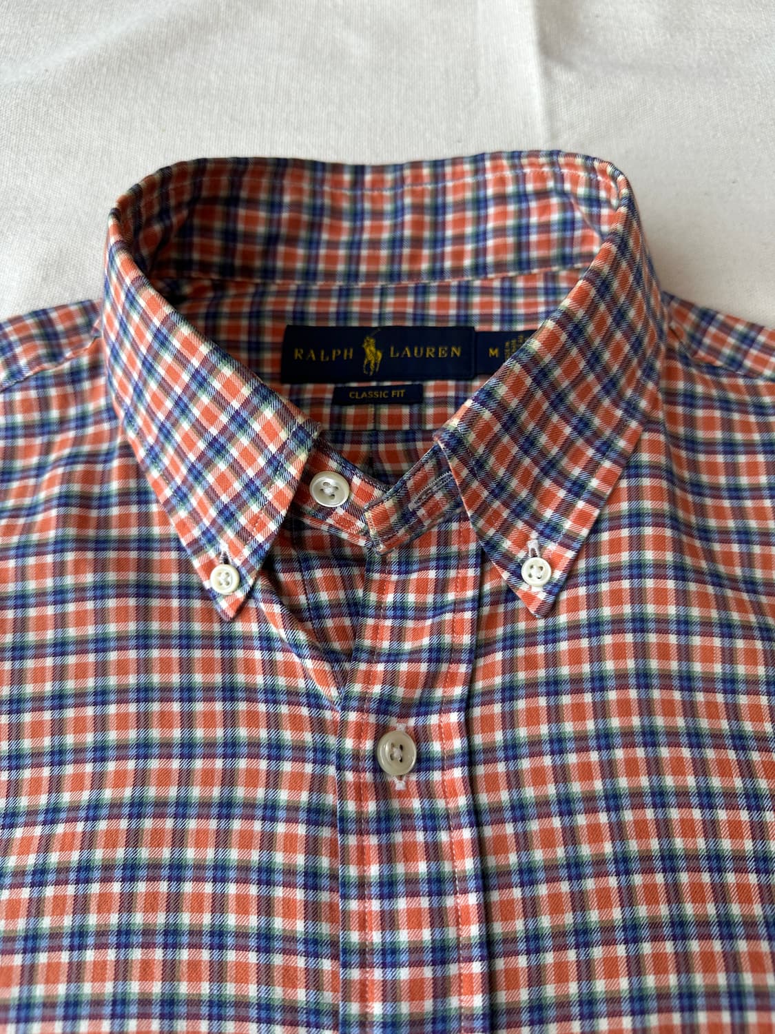 폴로 랄프로렌 멀티 체크 셔츠 클래식핏 M 상품이미지3
