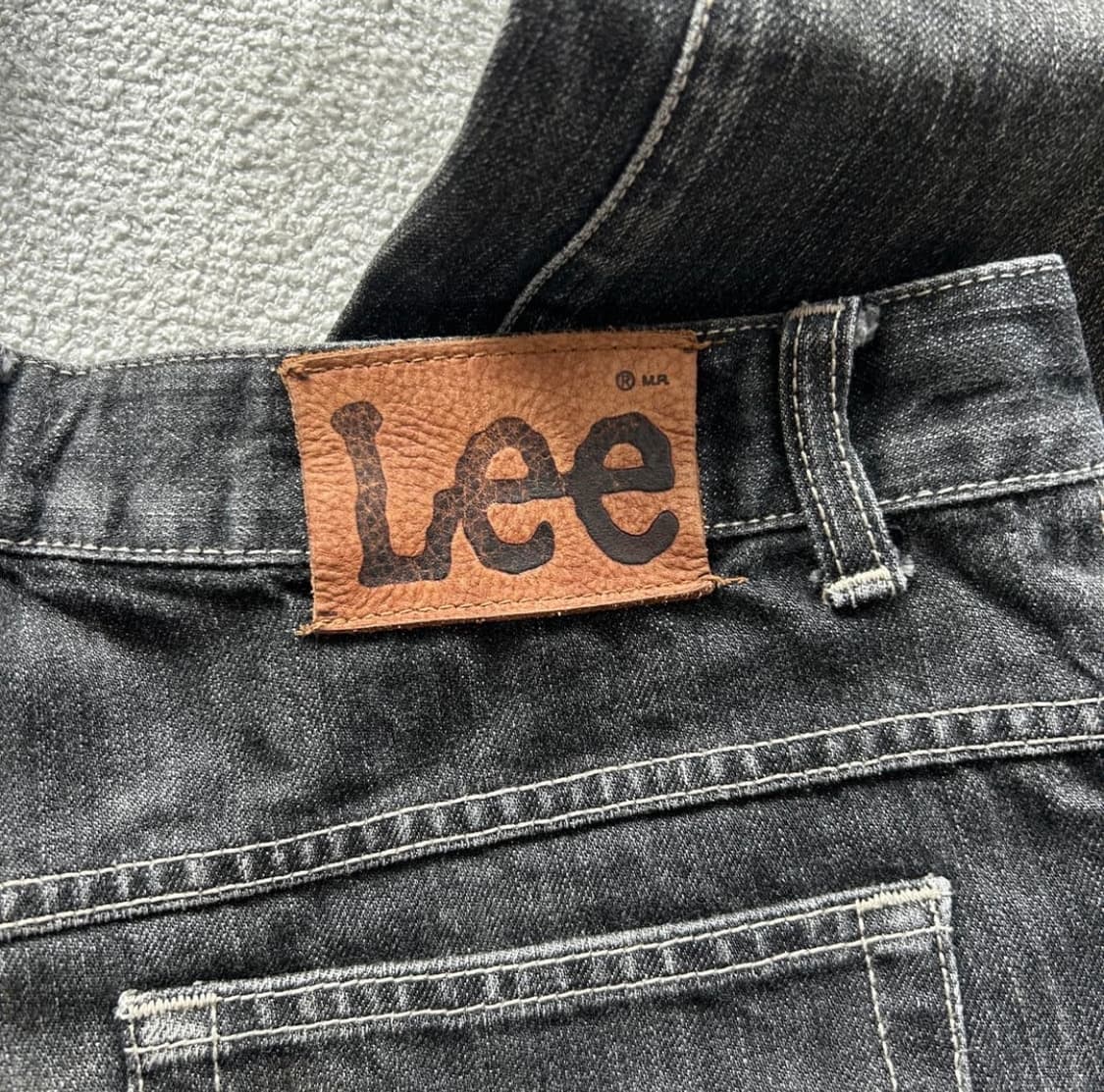 Lee 블랙 데님 상품이미지3