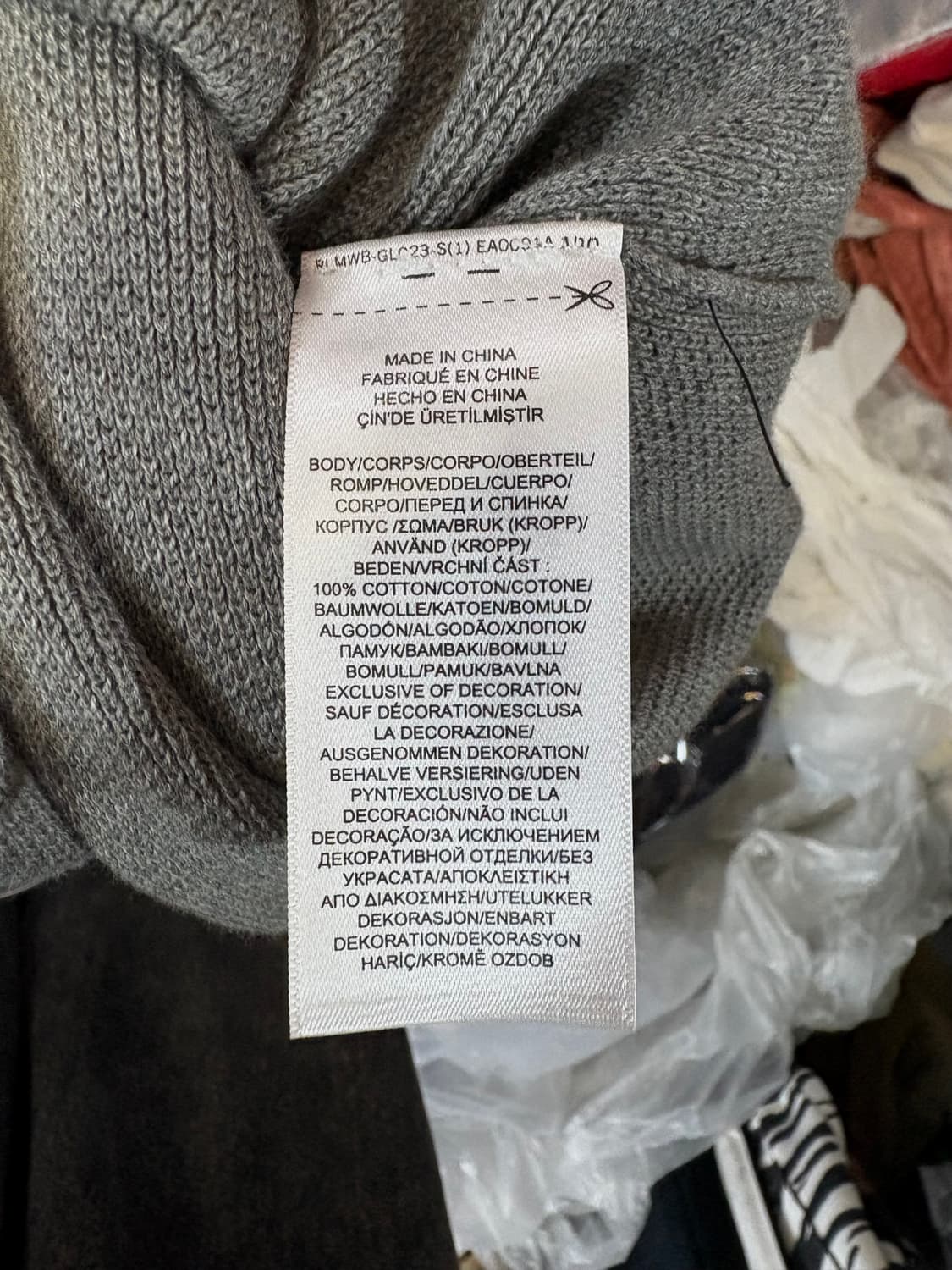 폴로 랄프로렌 신형 니트 반집업 M 상품이미지6