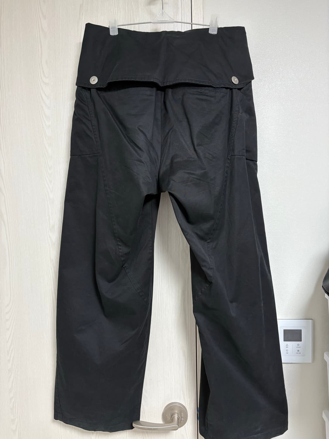 Omar Afridi Flap Trousers black 상품이미지3