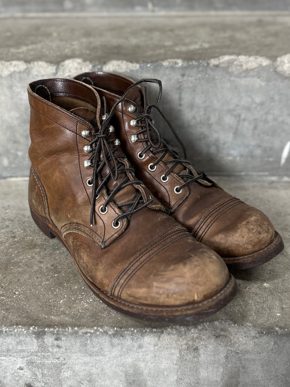 OG USA Made 레드윙 8111 아이언레인저 하드에이징 상품이미지3