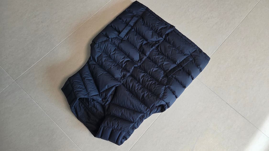 알레그리  울트라 라이트 구스 다운 베스트 조끼 패딩 상품이미지9