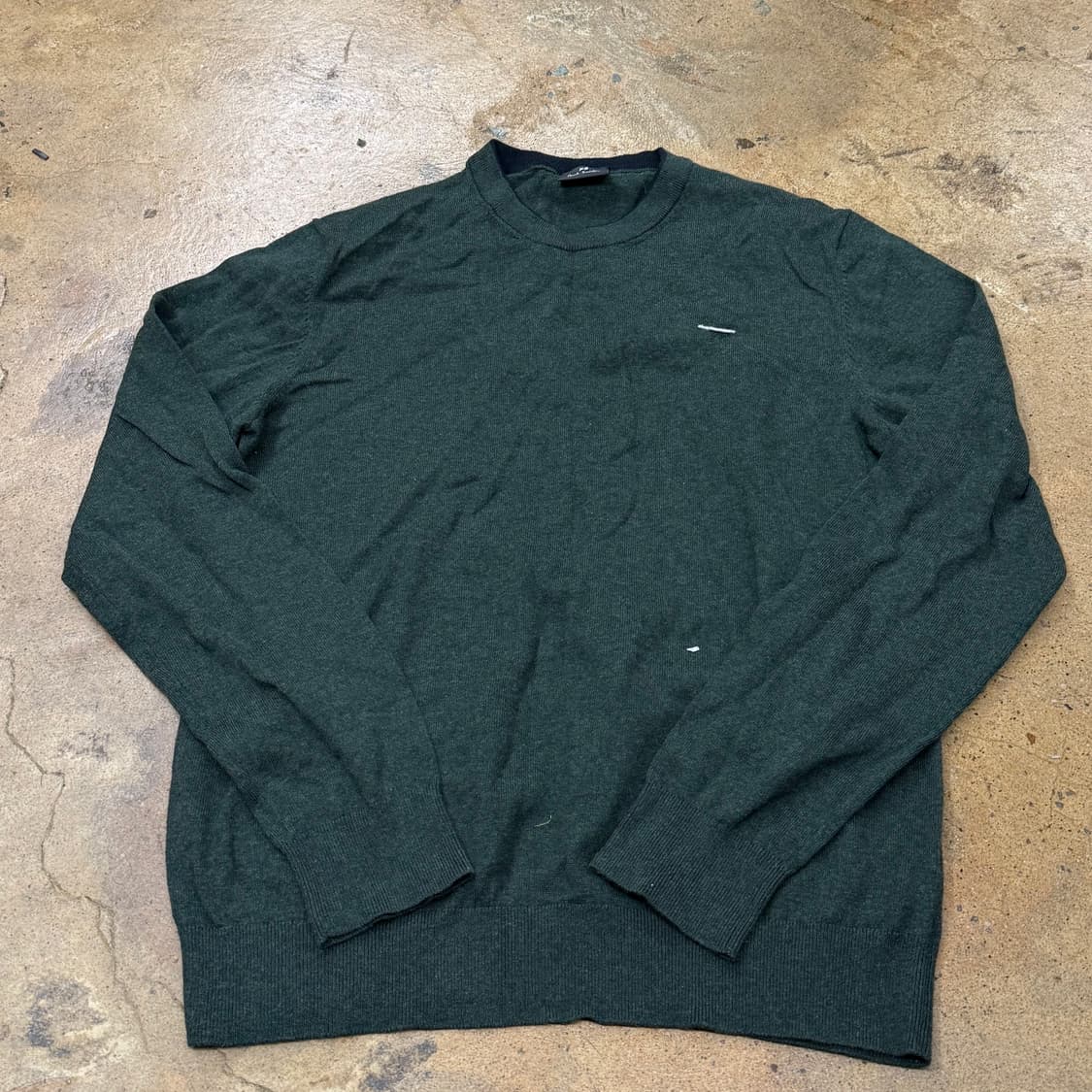 [정품/L] 폴스미스 그린 라운드넥 니트 b15 상품이미지2