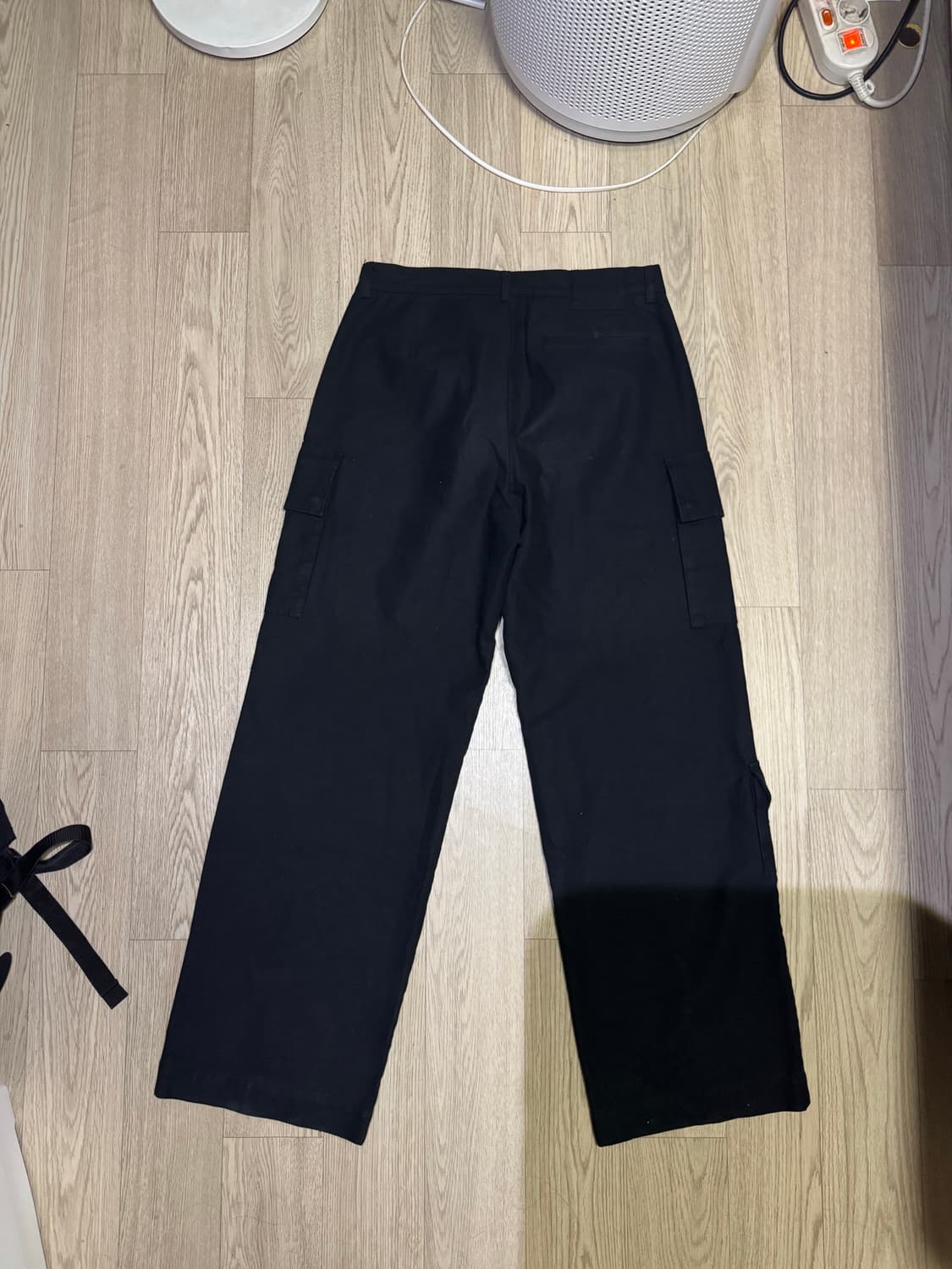 Mudule 머듈 MER 카고 팬츠 noir E fit 블랙 상품이미지4