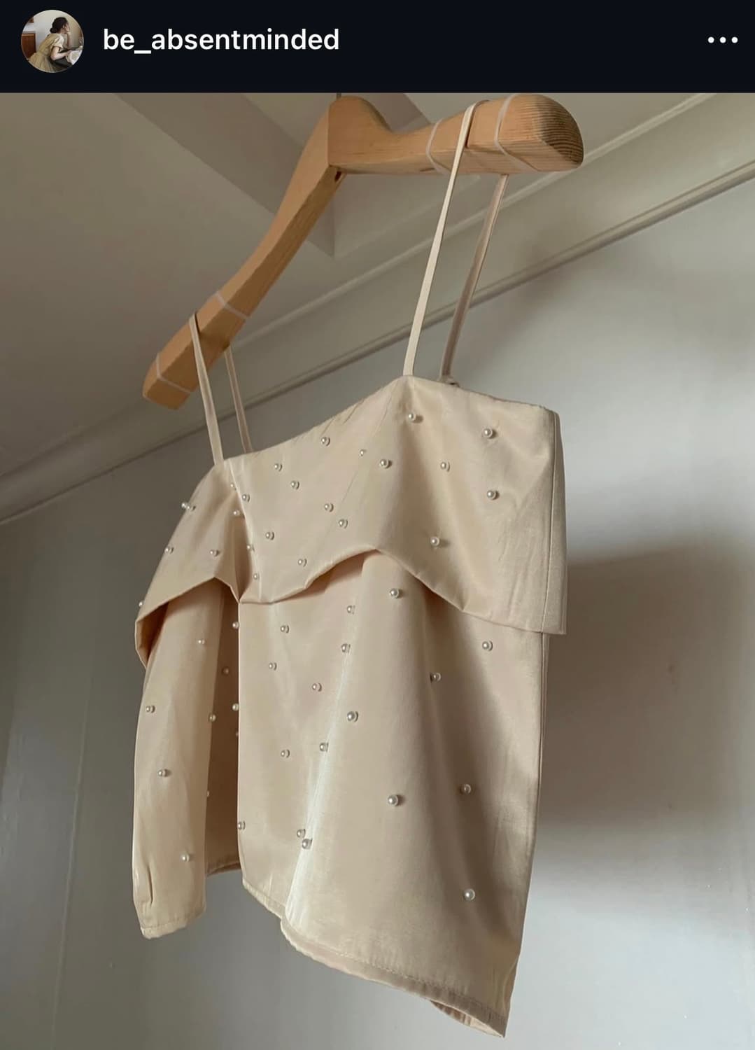 비앱선트마인디드 펄 뷔스티에 상품이미지1