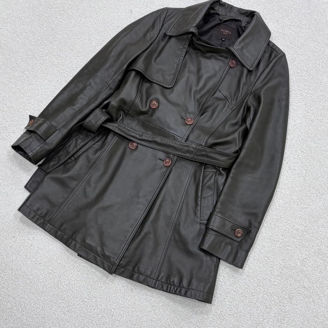 44 로보 양가죽 트렌치 코트 0319E 상품이미지1