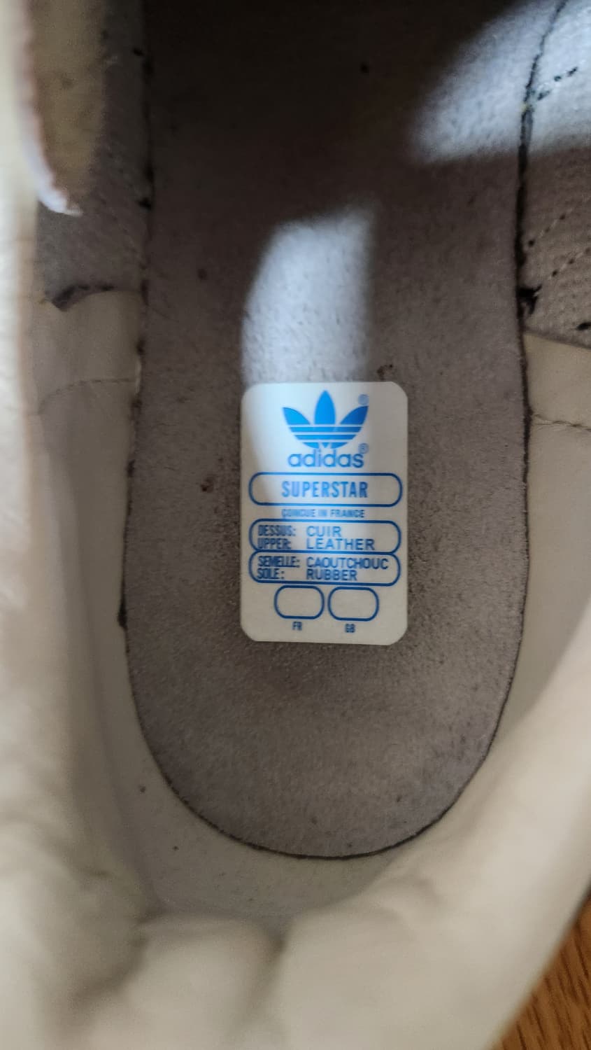 아디다스 가죽 슈퍼스타 빈티지 복각 260 상품이미지2