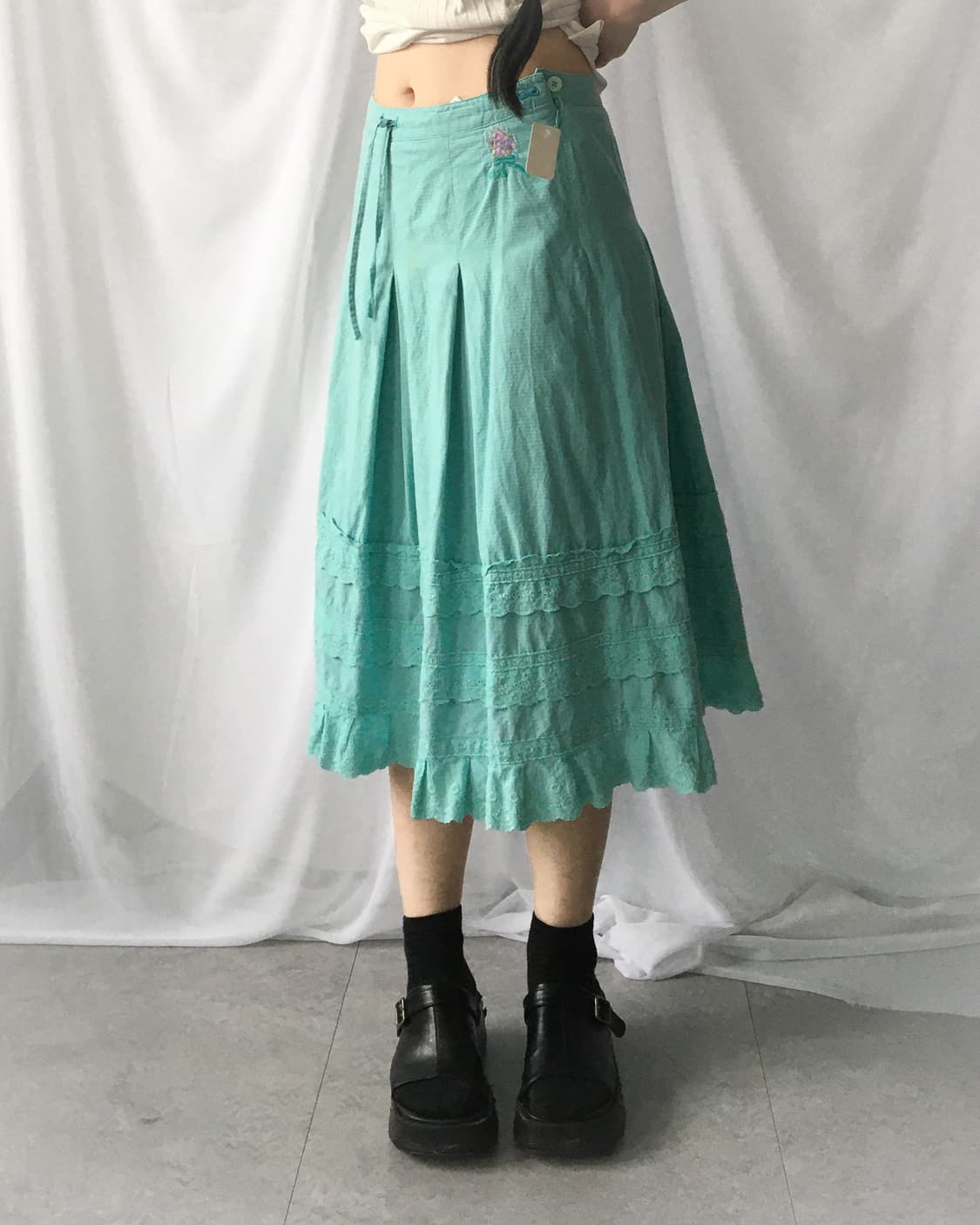Lace layer skirt 상품이미지6