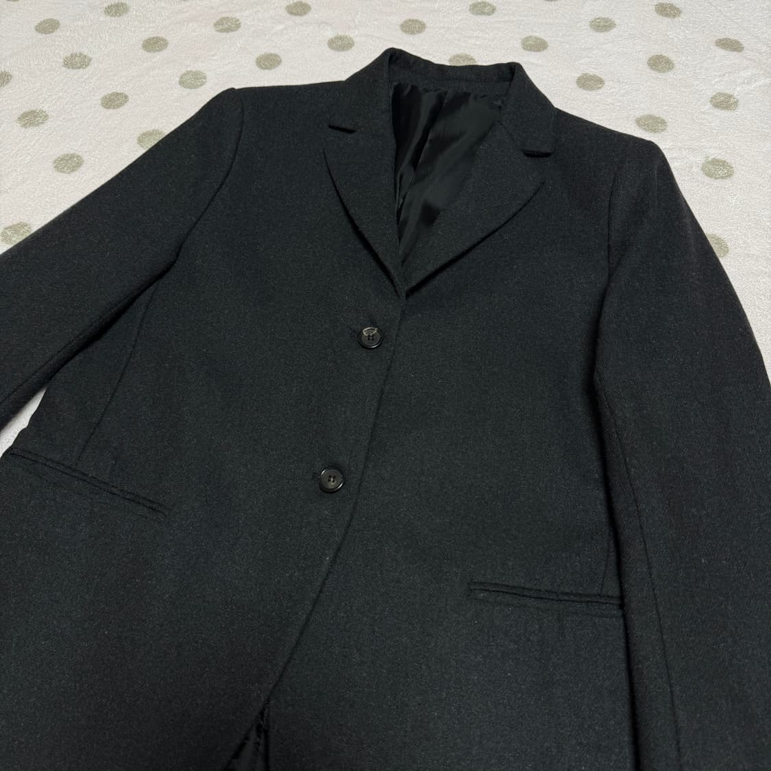 시어드 울자켓 차콜 상품이미지6