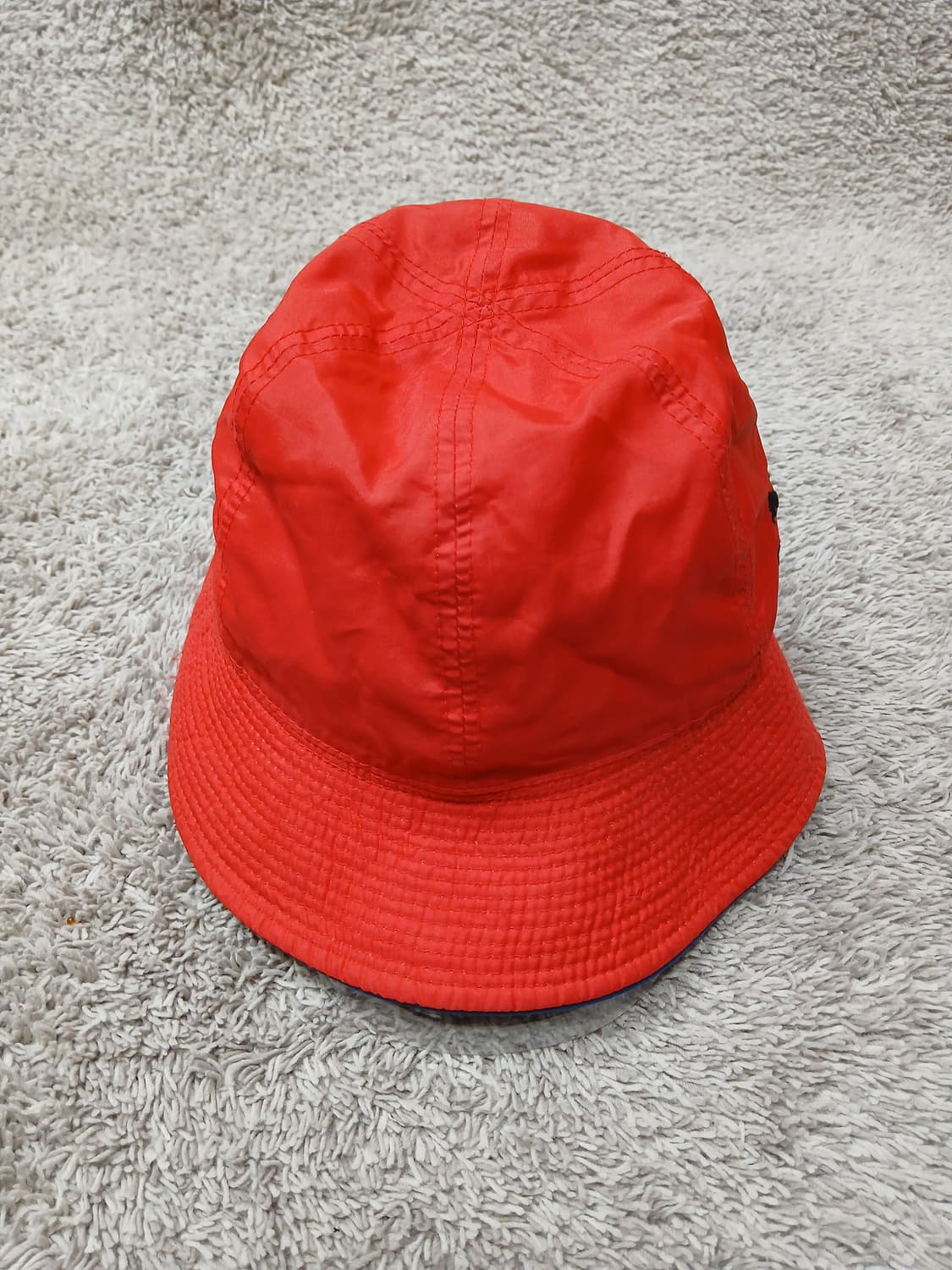 빈티지 푸마 리버시블 버킷햇 레드/화이트 상품이미지4
