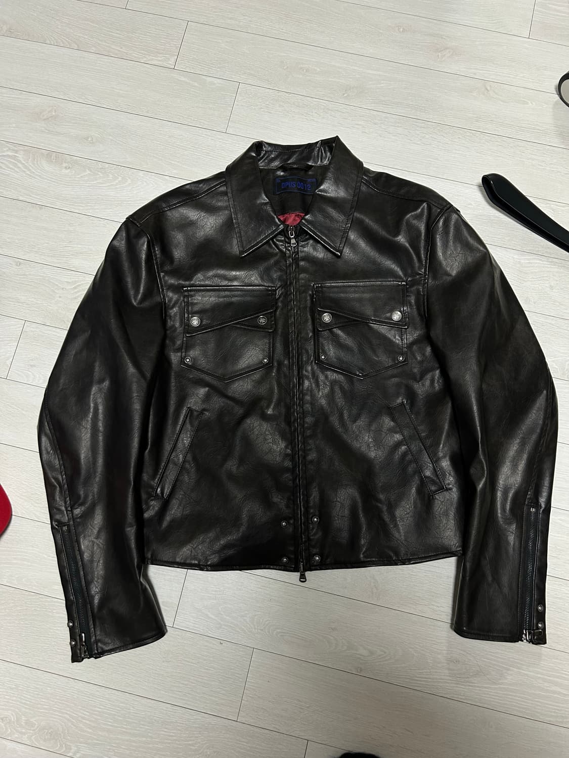 Opus0012 레더 자켓 m 상품이미지2