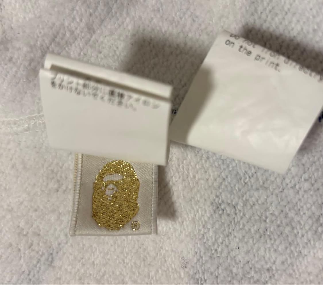 베이프 스타 패턴 샤크 후드 집업 상품이미지5