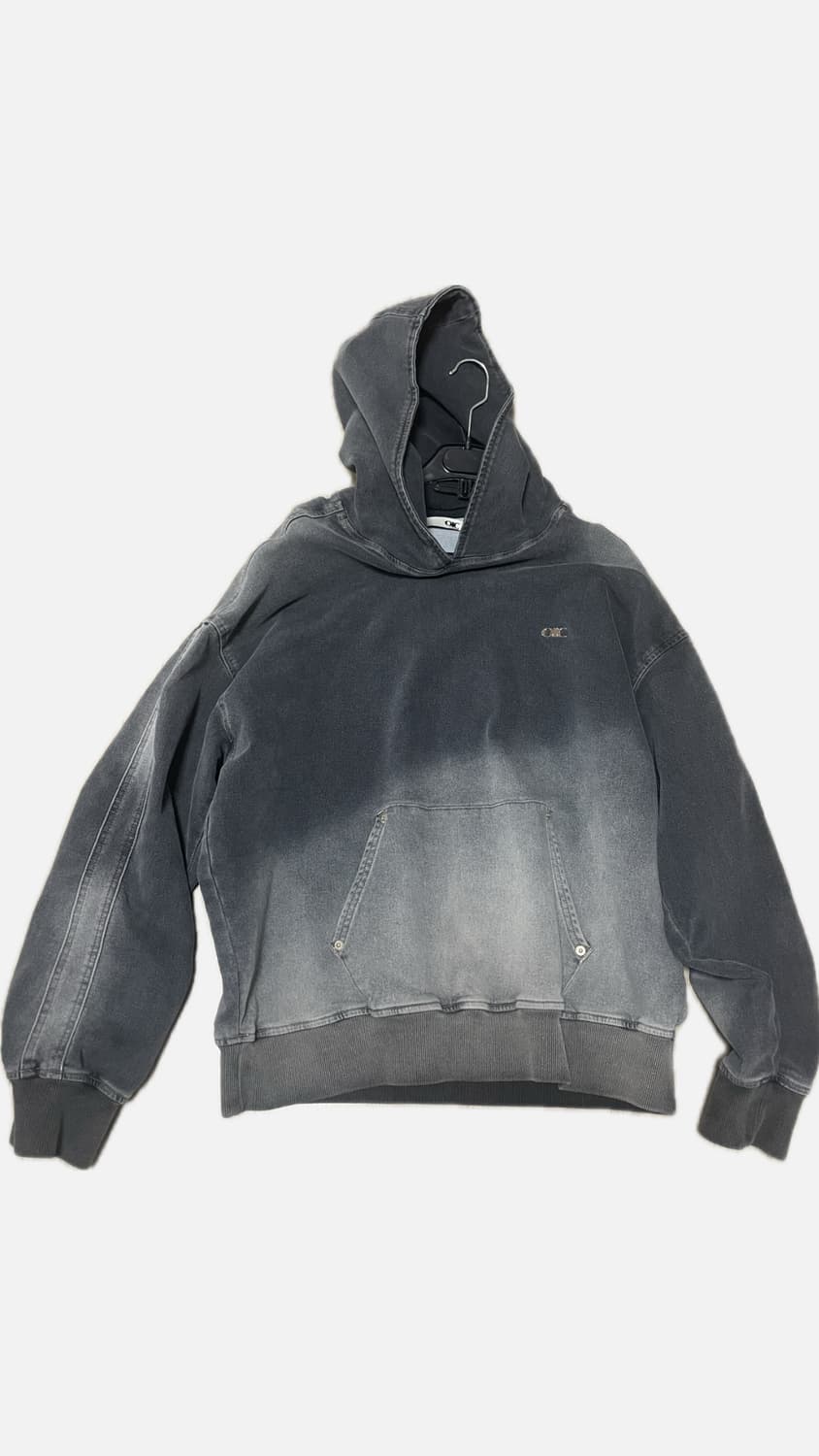 Oioi 워싱 피그먼트 후디 상품이미지1