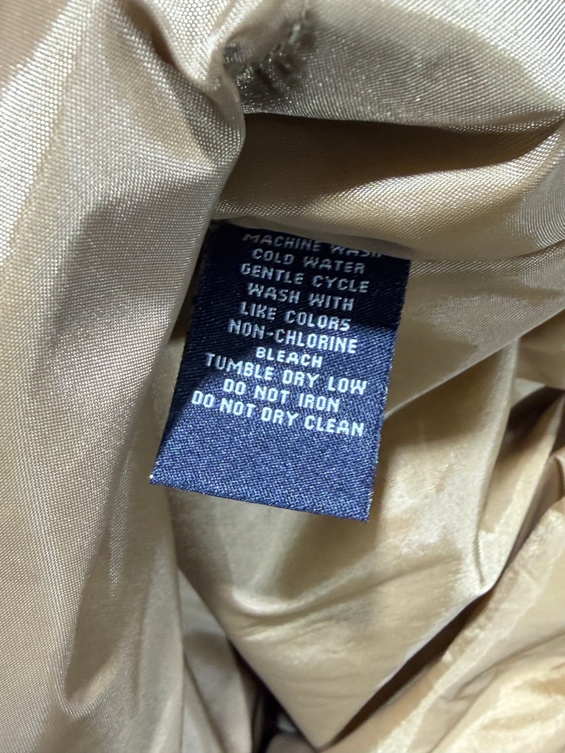 S 폴로랄프로렌 Jeans company 레더패치 블랙 패딩 상품이미지6