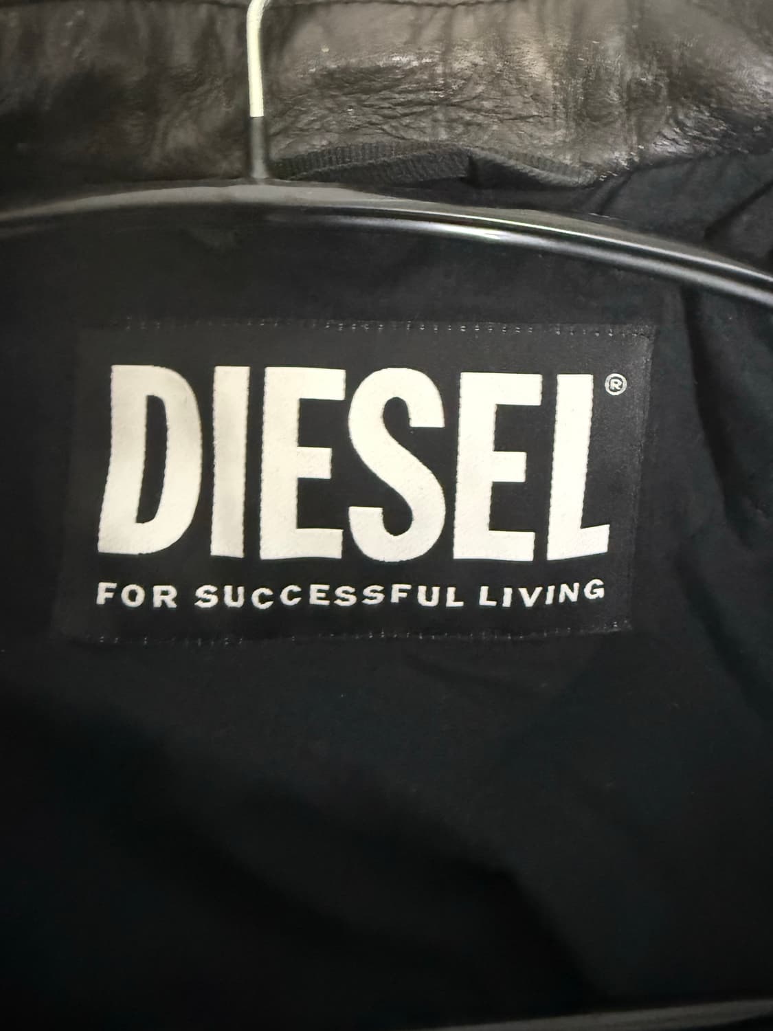 디젤 카우레더 싱글자켓 상품이미지2