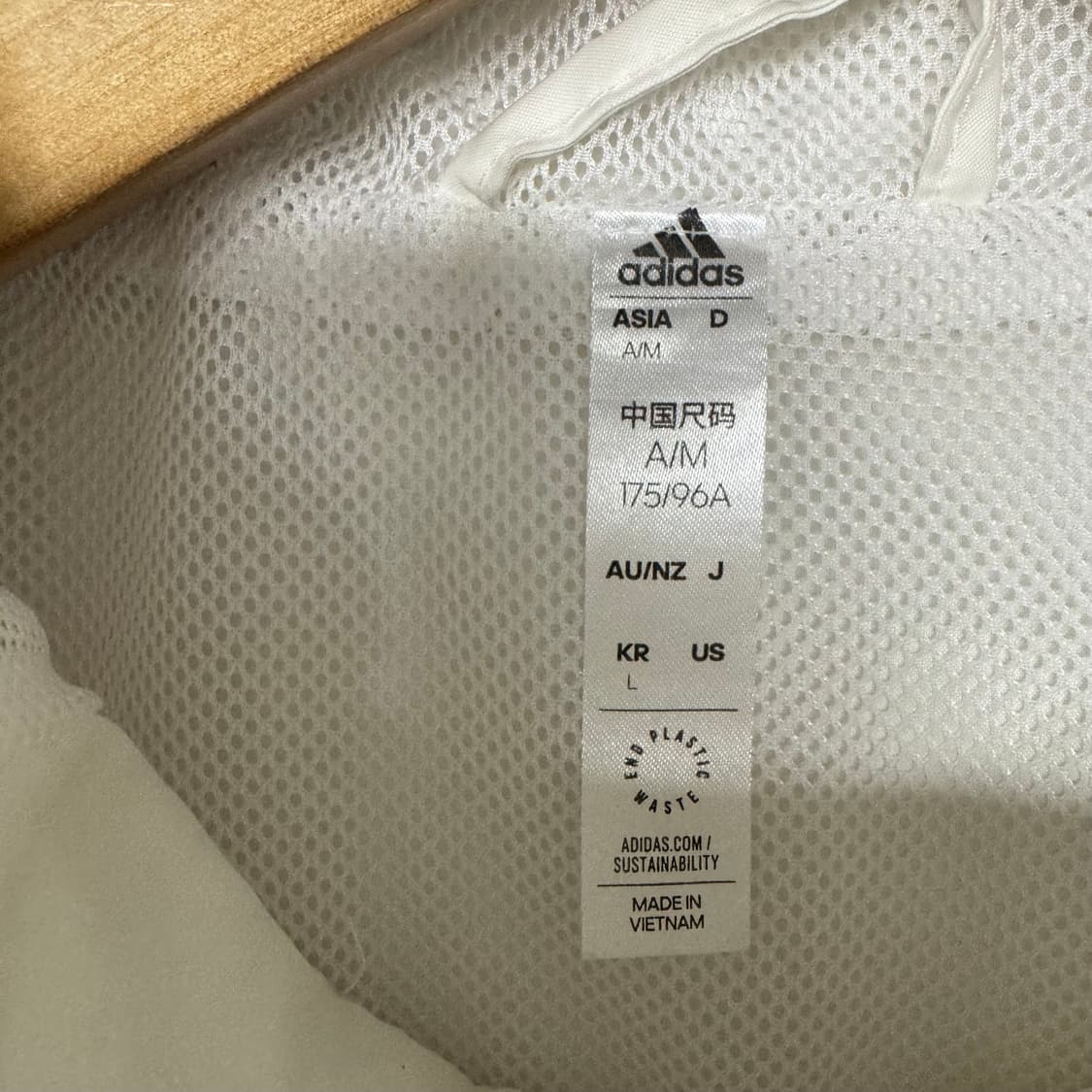 아디다스 3S 후드 바람막이자켓 상품이미지3