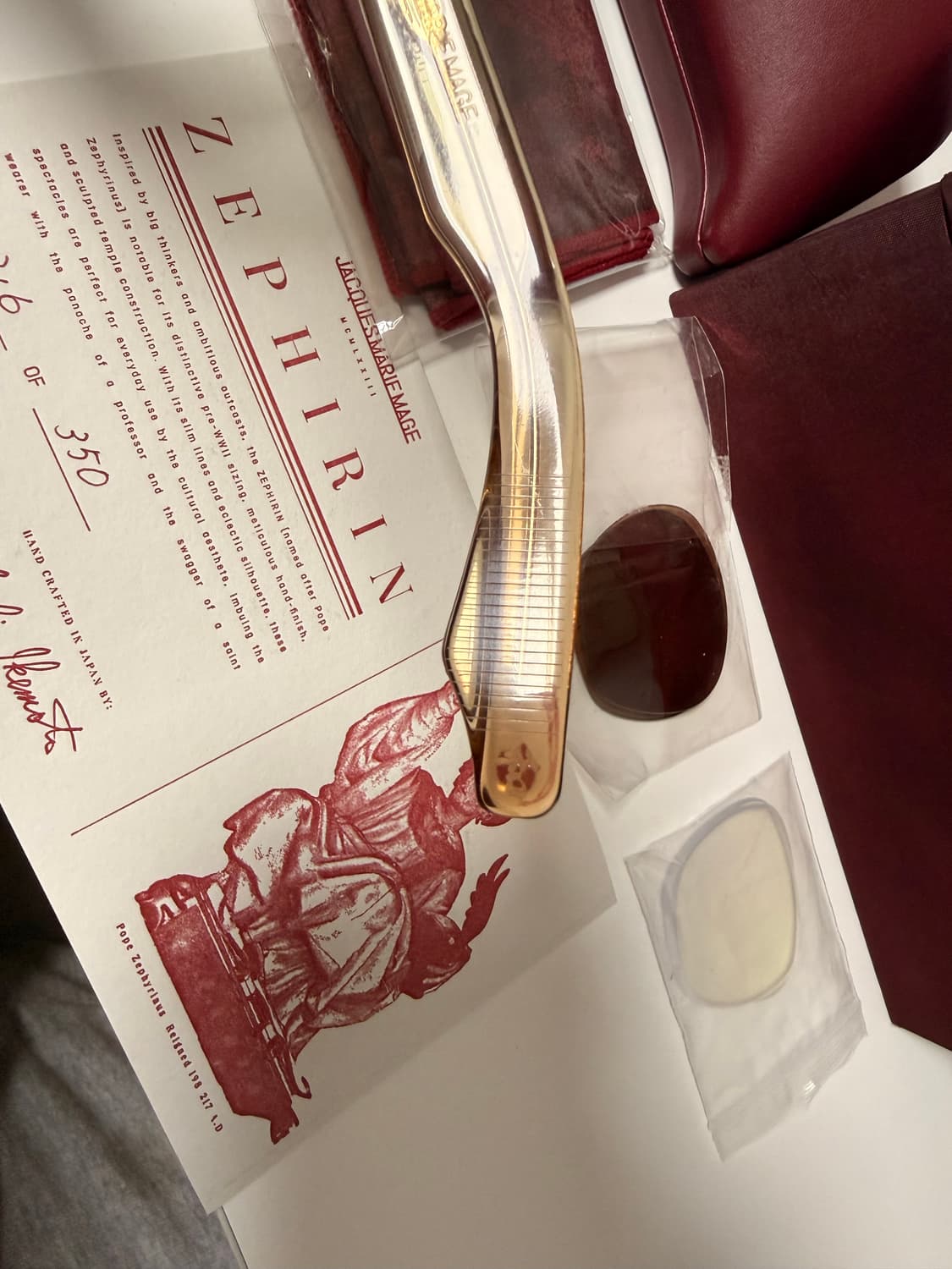 자크마리마지 제피린47 시로네리 라이트 골드 상품이미지2