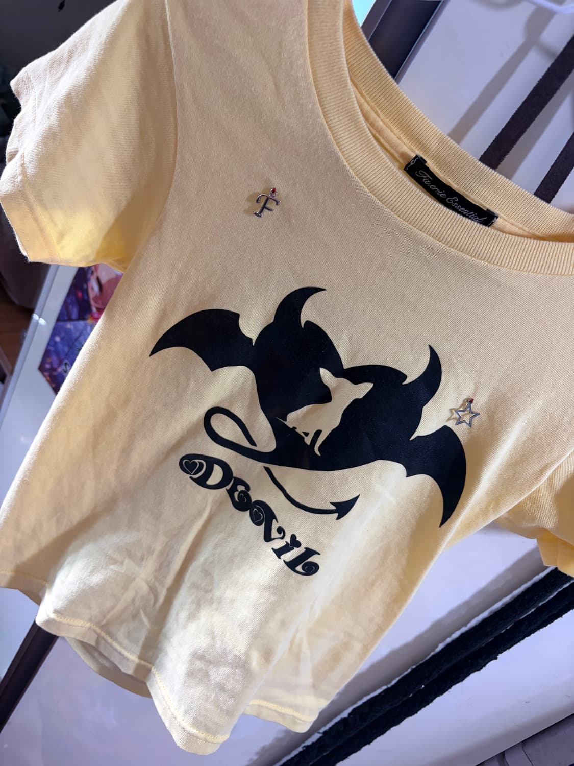 페어리 F.E.E.S 데빌 티셔츠 상품이미지4