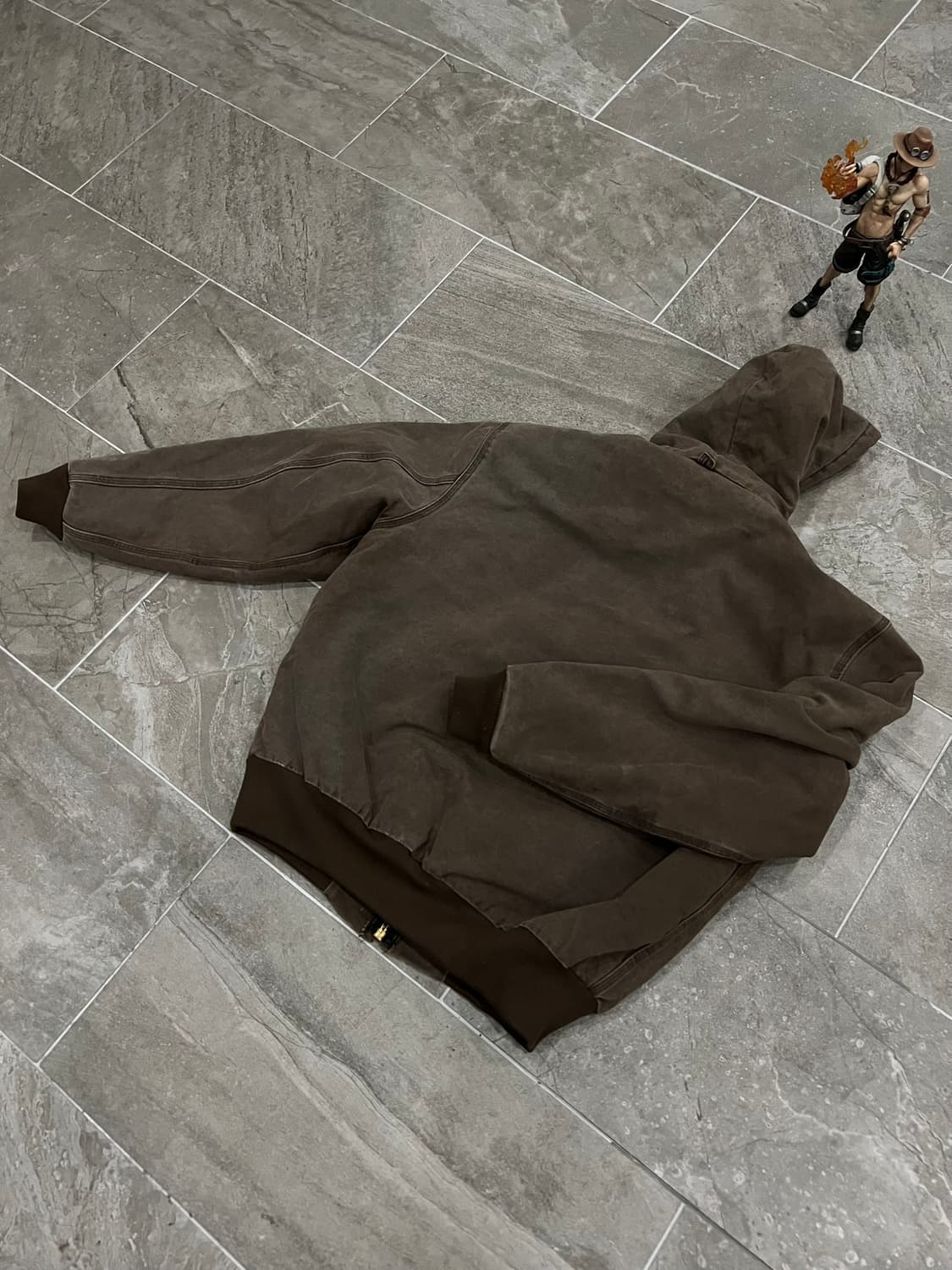 (L) 칼하트 덕 액티브 후드자켓 J68 CHT 체스트넛 상품이미지9