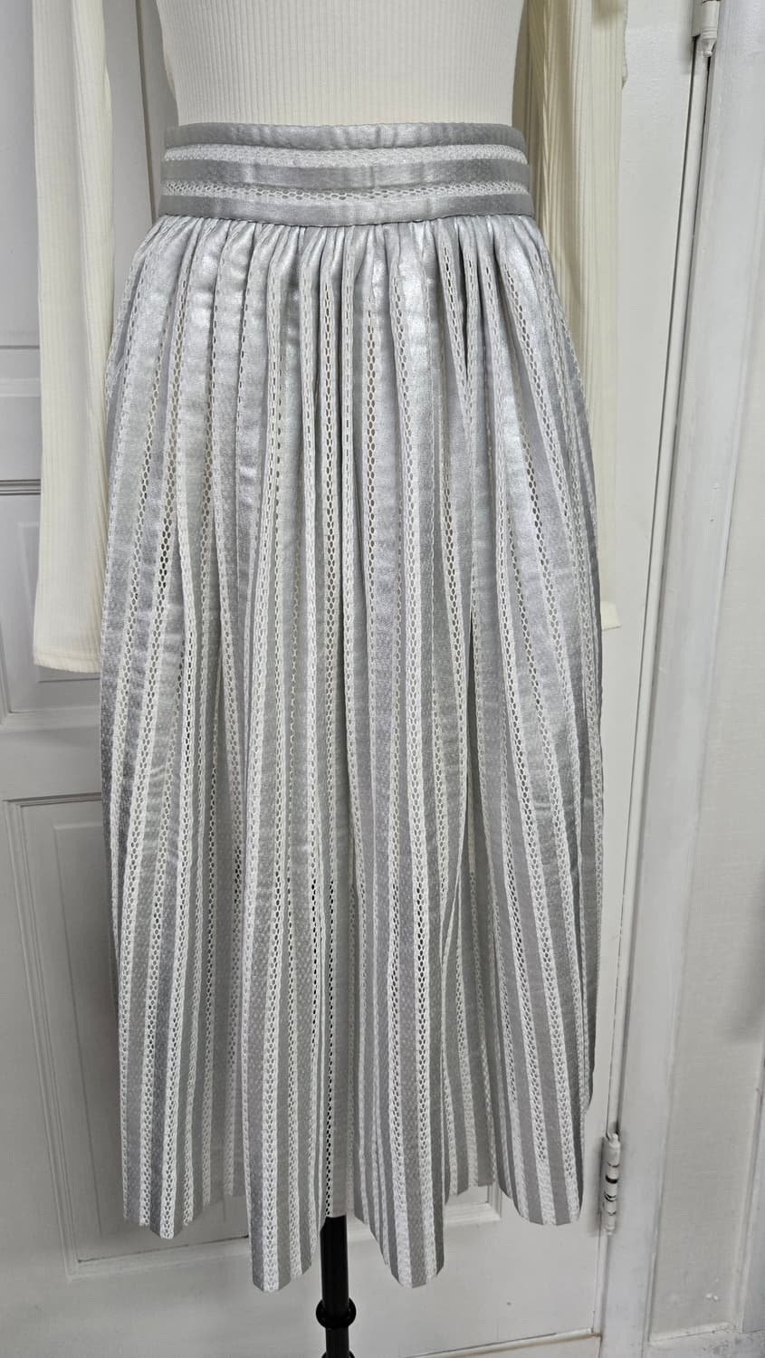 마쥬 메탈릭 플리츠스커트 상품이미지2