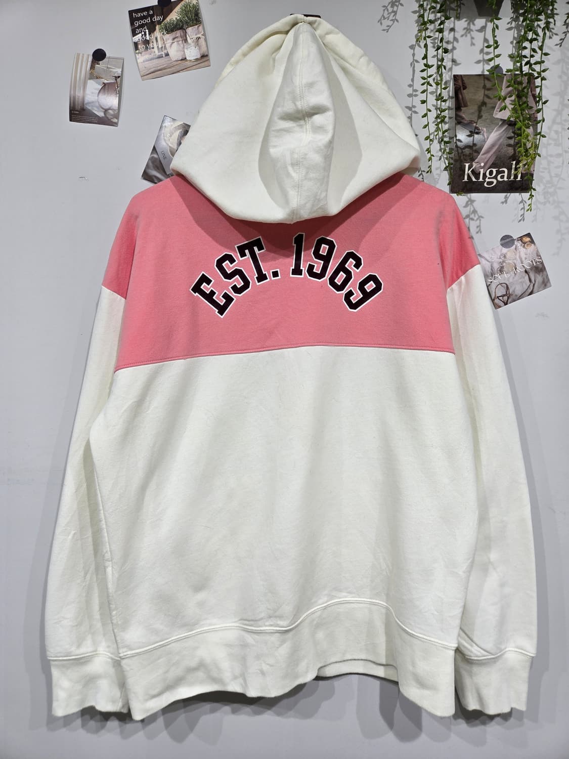 갭 GAP 여성 후드 집업 아이보리 상품이미지2