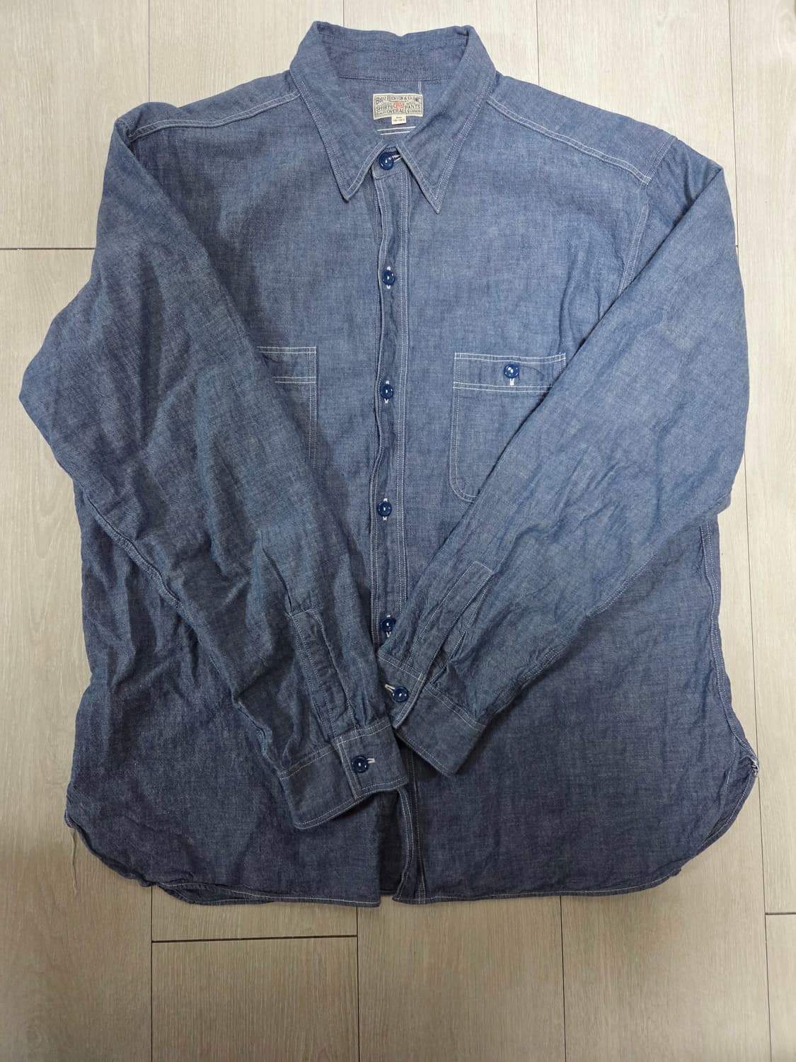 버즈릭슨 샴브레이셔츠  상품이미지1