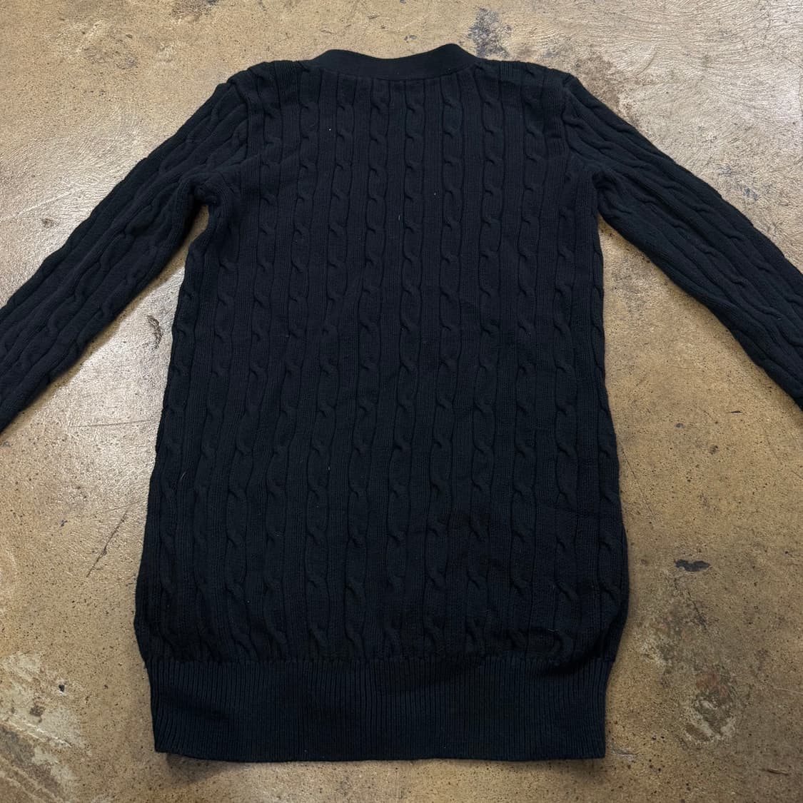 폴로 랄프로렌 블랙 니트 가디건 상품이미지4