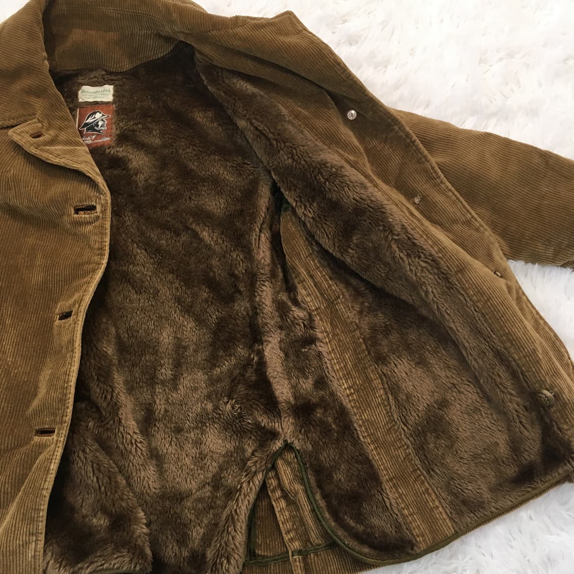 빈티지 아베크롬비 골덴 야상 점퍼  y2k 스트릿 갸루 펑키 일본빈티지 상품이미지3