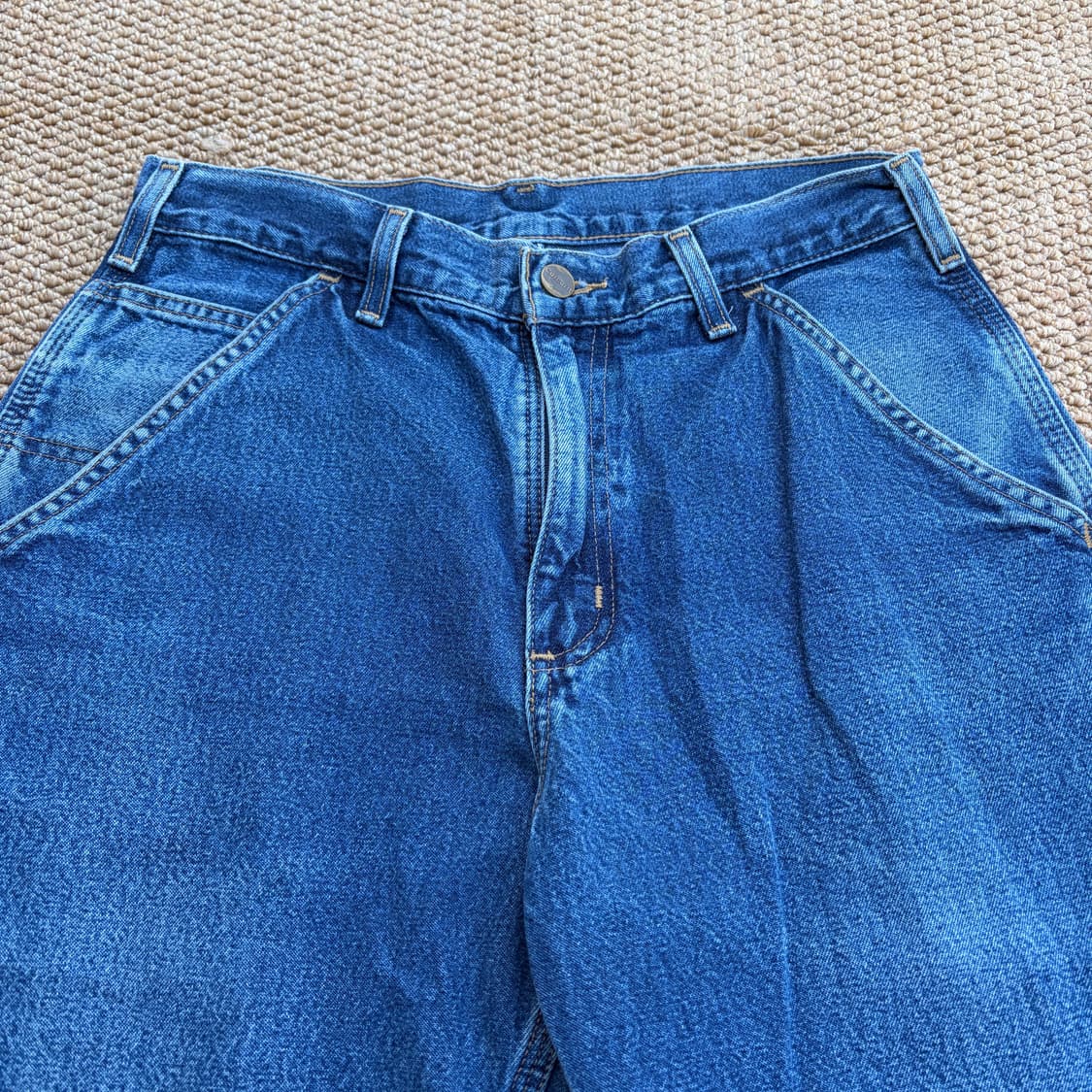 칼하트 00s 디펜더 더블니 워크 데님 팬츠 상품이미지4