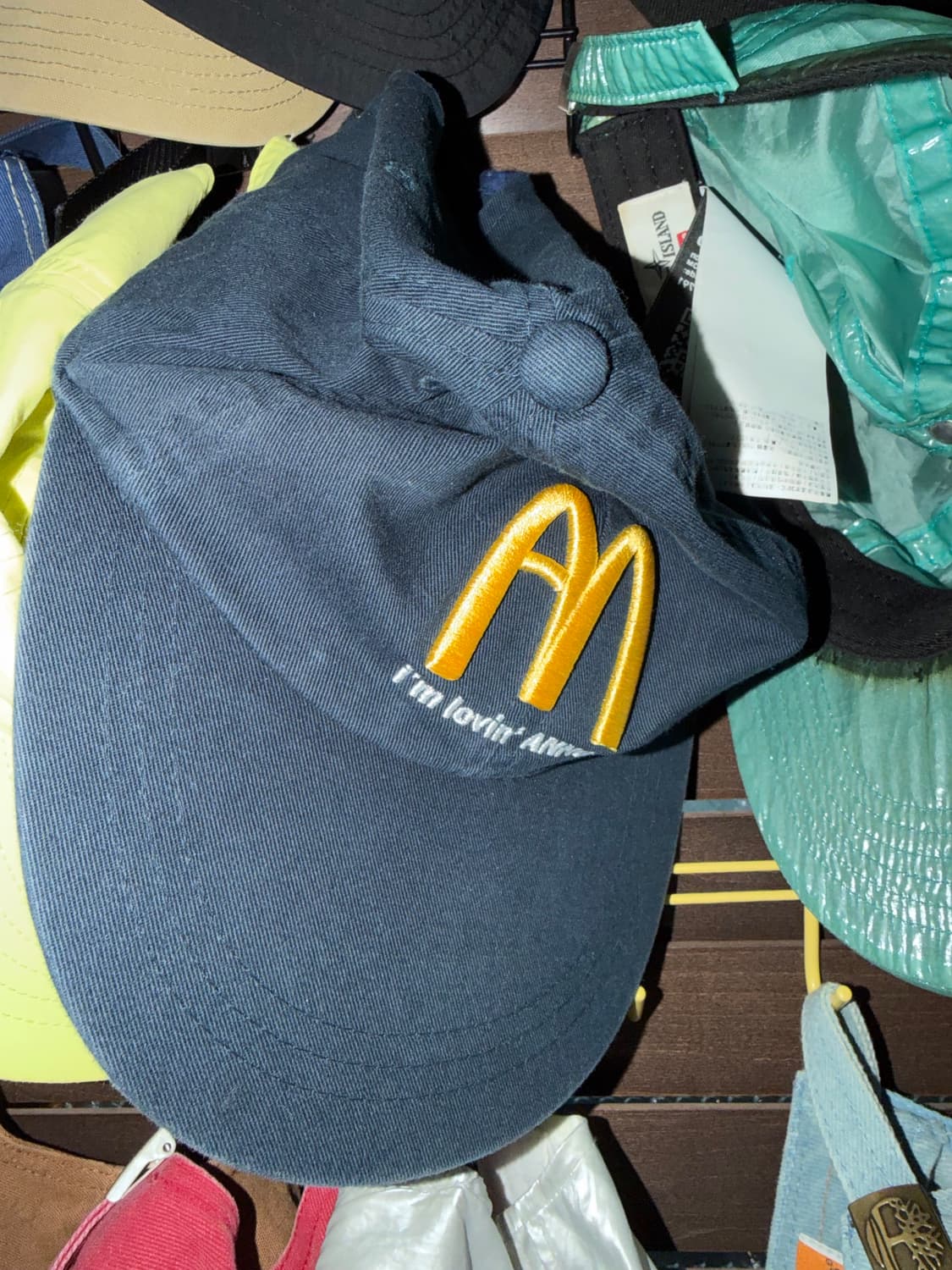 아노트 맥도날드 캡모자 네이비 상품이미지1